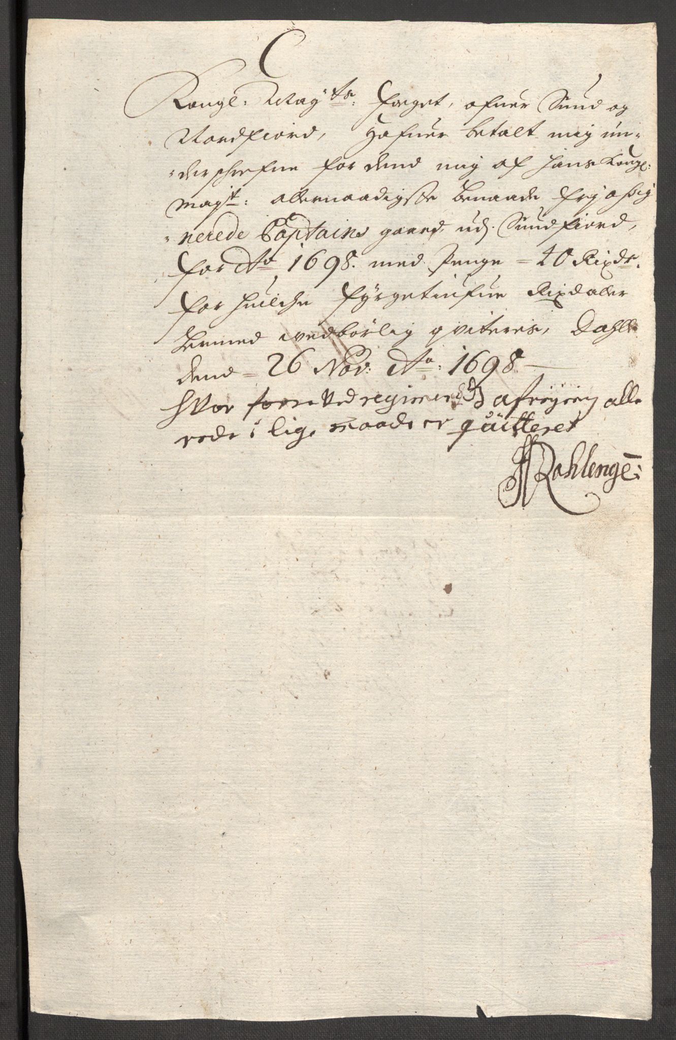 Rentekammeret inntil 1814, Reviderte regnskaper, Fogderegnskap, AV/RA-EA-4092/R53/L3423: Fogderegnskap Sunn- og Nordfjord, 1697-1698, p. 344