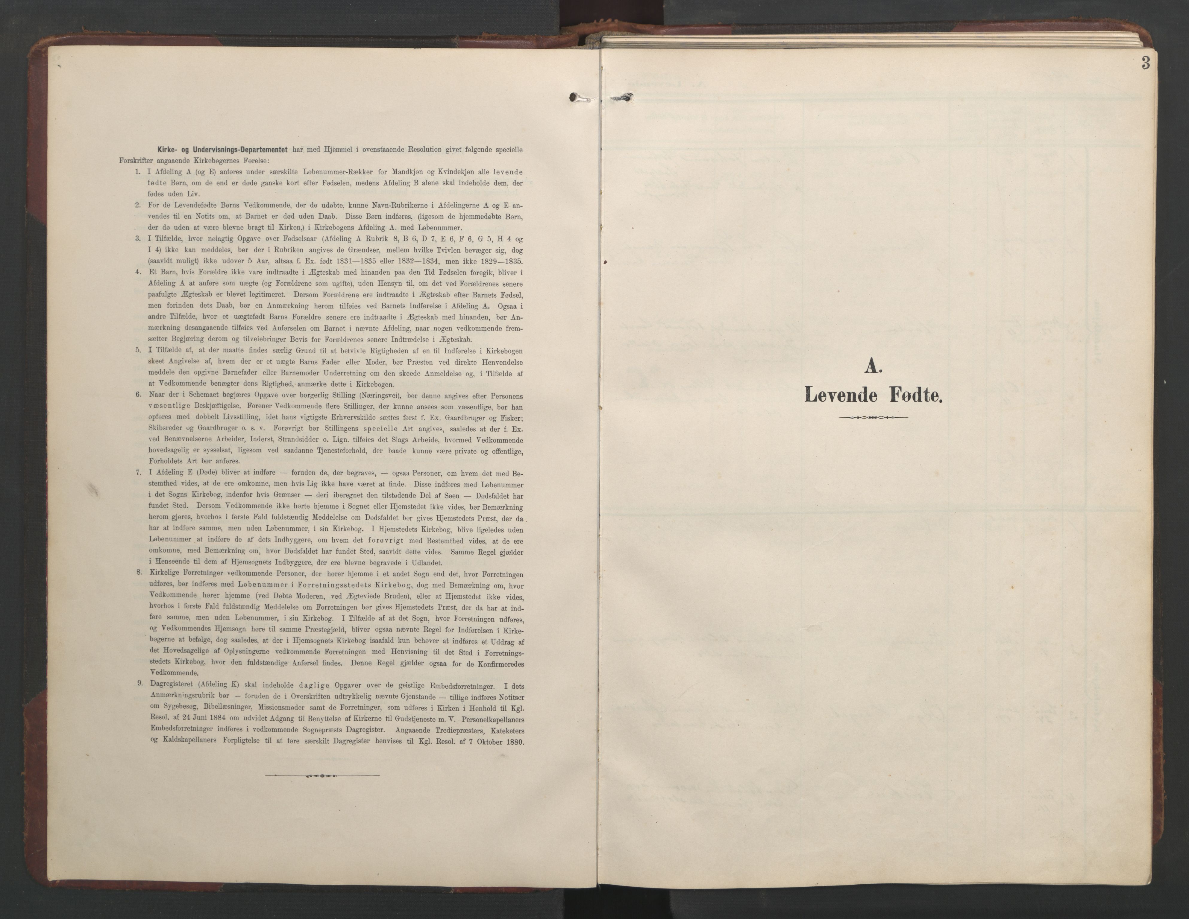 Ministerialprotokoller, klokkerbøker og fødselsregistre - Møre og Romsdal, SAT/A-1454/552/L0639: Parish register (copy) no. 552C02, 1903-1960, p. 3