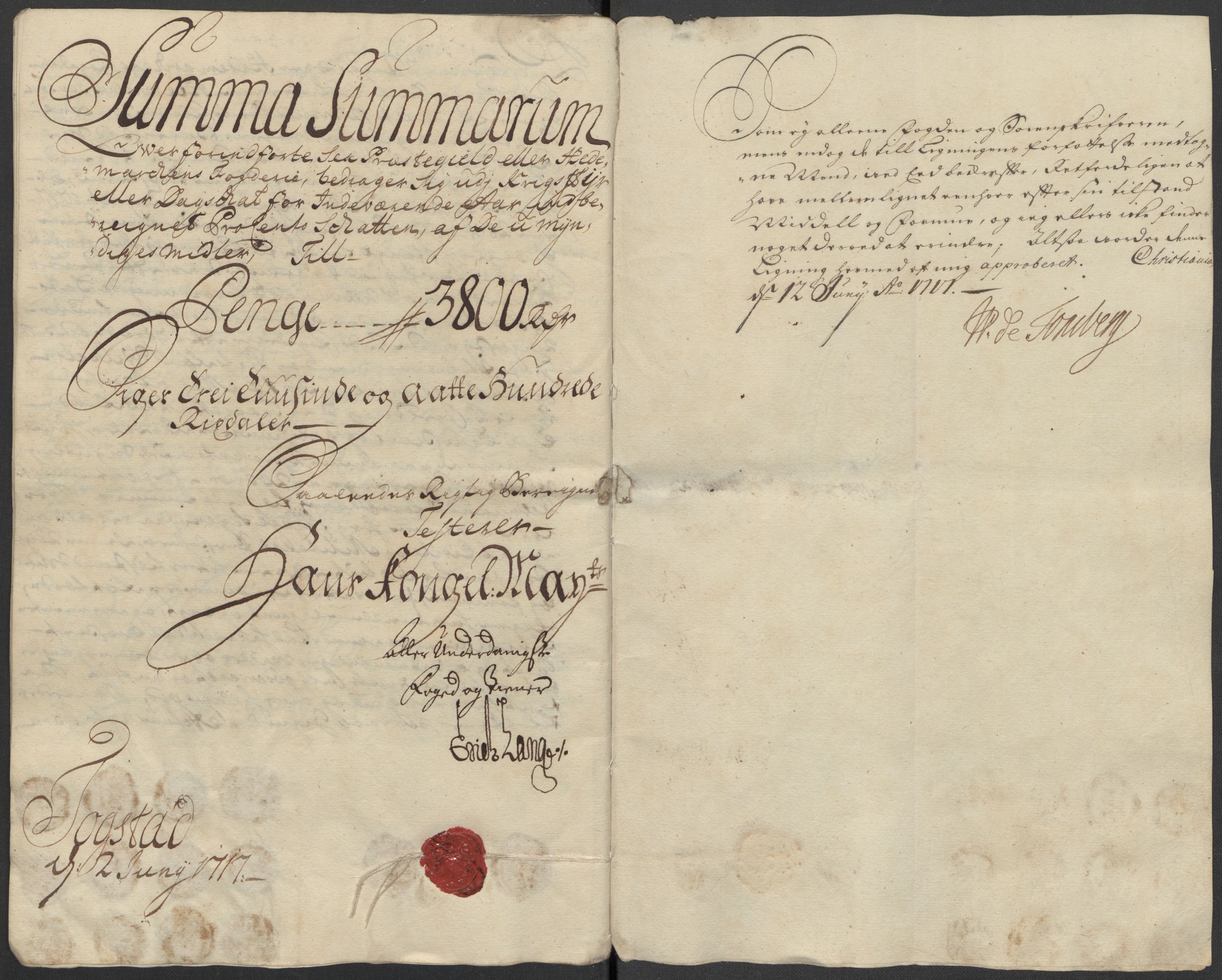 Rentekammeret inntil 1814, Reviderte regnskaper, Fogderegnskap, AV/RA-EA-4092/R16/L1056: Fogderegnskap Hedmark, 1717, p. 180