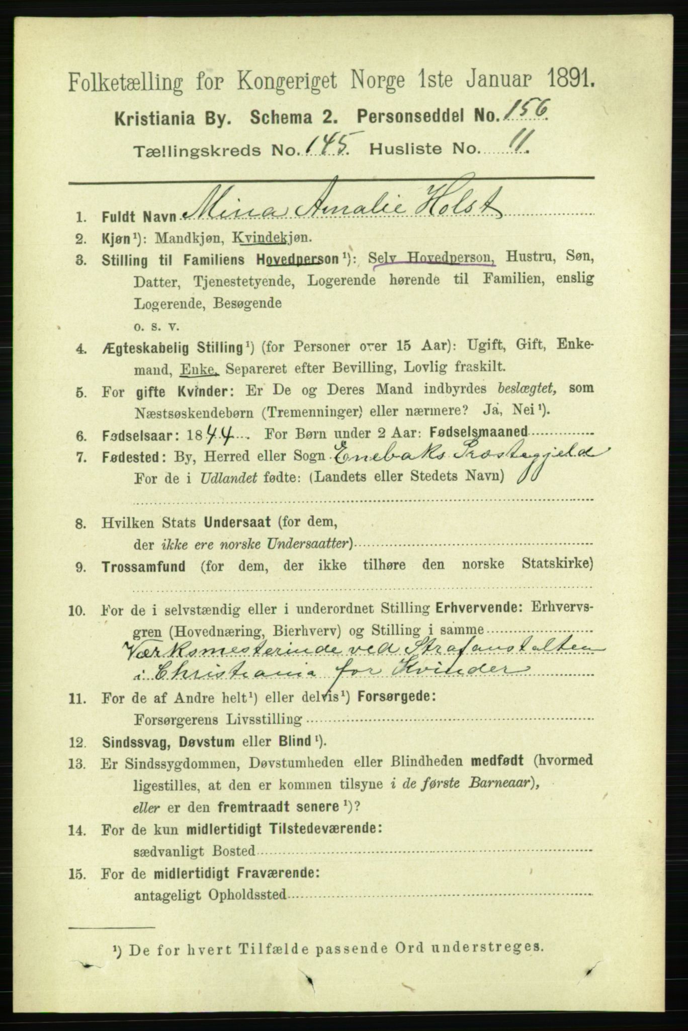 RA, 1891 census for 0301 Kristiania, 1891, p. 79821