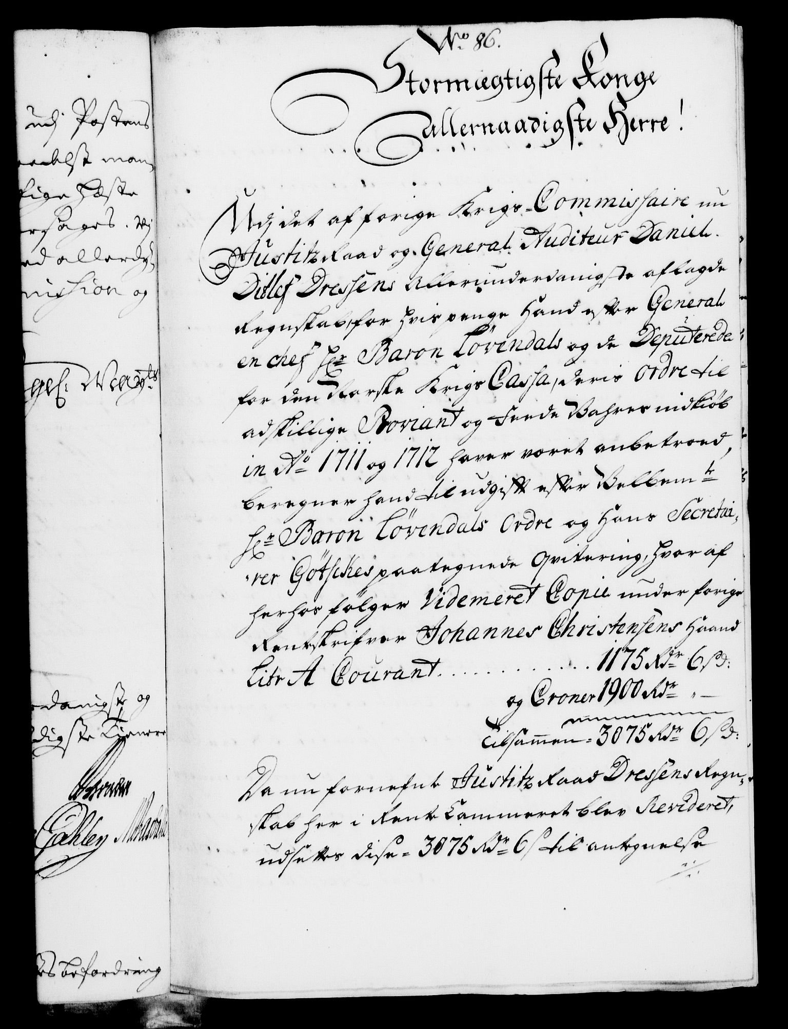 Rentekammeret, Kammerkanselliet, RA/EA-3111/G/Gf/Gfa/L0007: Norsk relasjons- og resolusjonsprotokoll (merket RK 52.7), 1724, p. 593