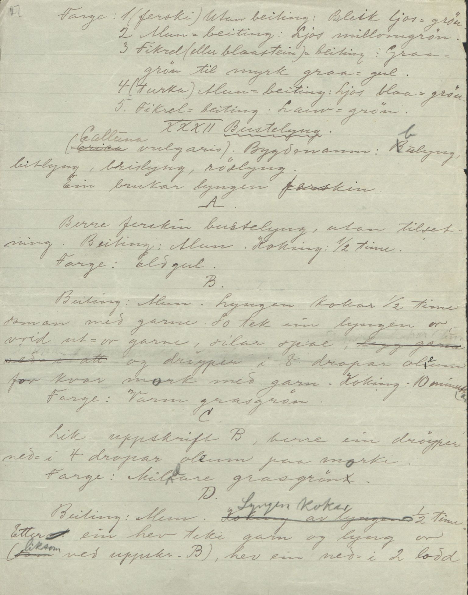 Rikard Berge, TEMU/TGM-A-1003/F/L0004/0053: 101-159 / 157 Manuskript, notatar, brev o.a. Nokre leiker, manuskript, 1906-1908