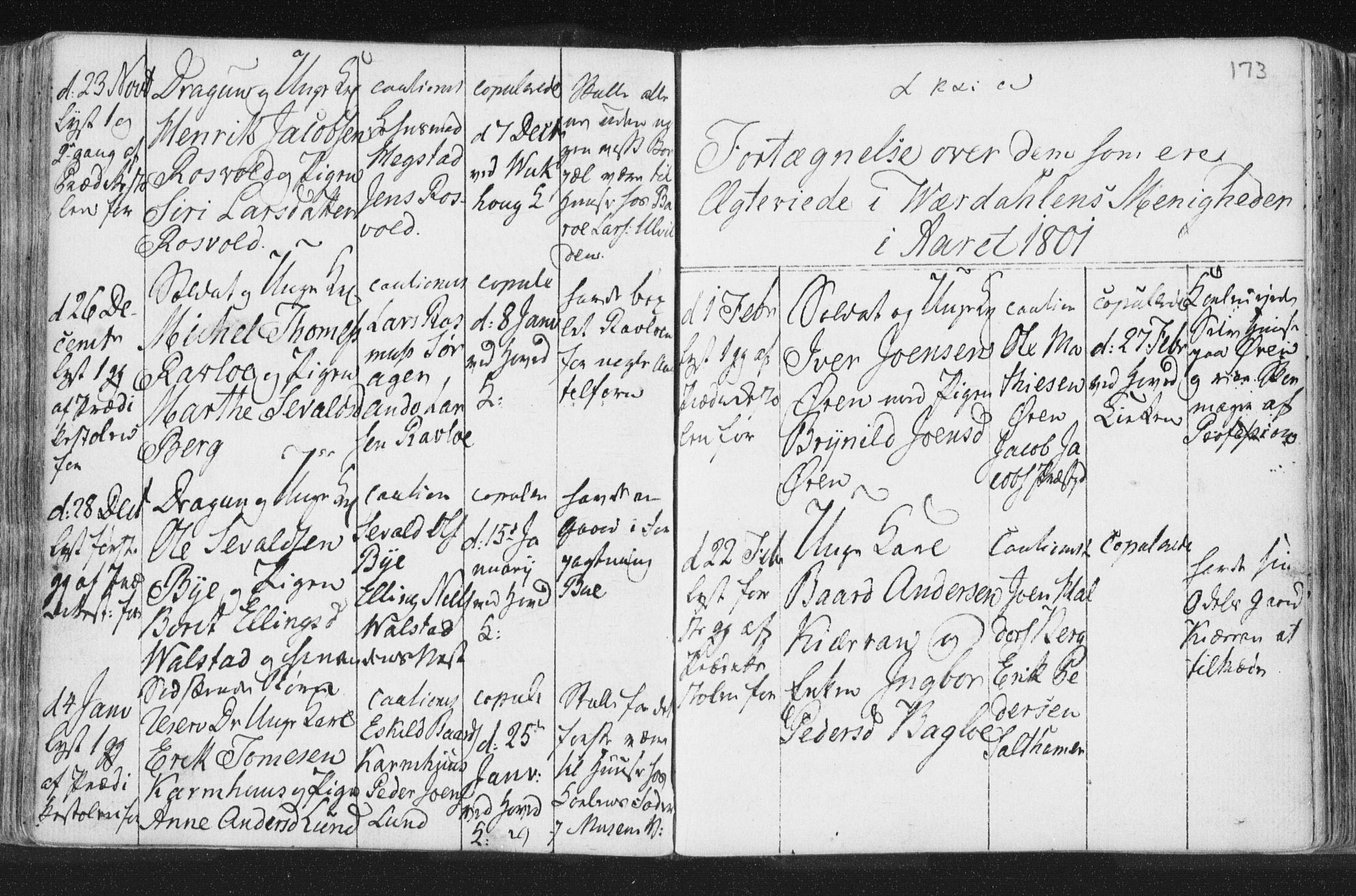 Ministerialprotokoller, klokkerbøker og fødselsregistre - Nord-Trøndelag, SAT/A-1458/723/L0232: Parish register (official) no. 723A03, 1781-1804, p. 173