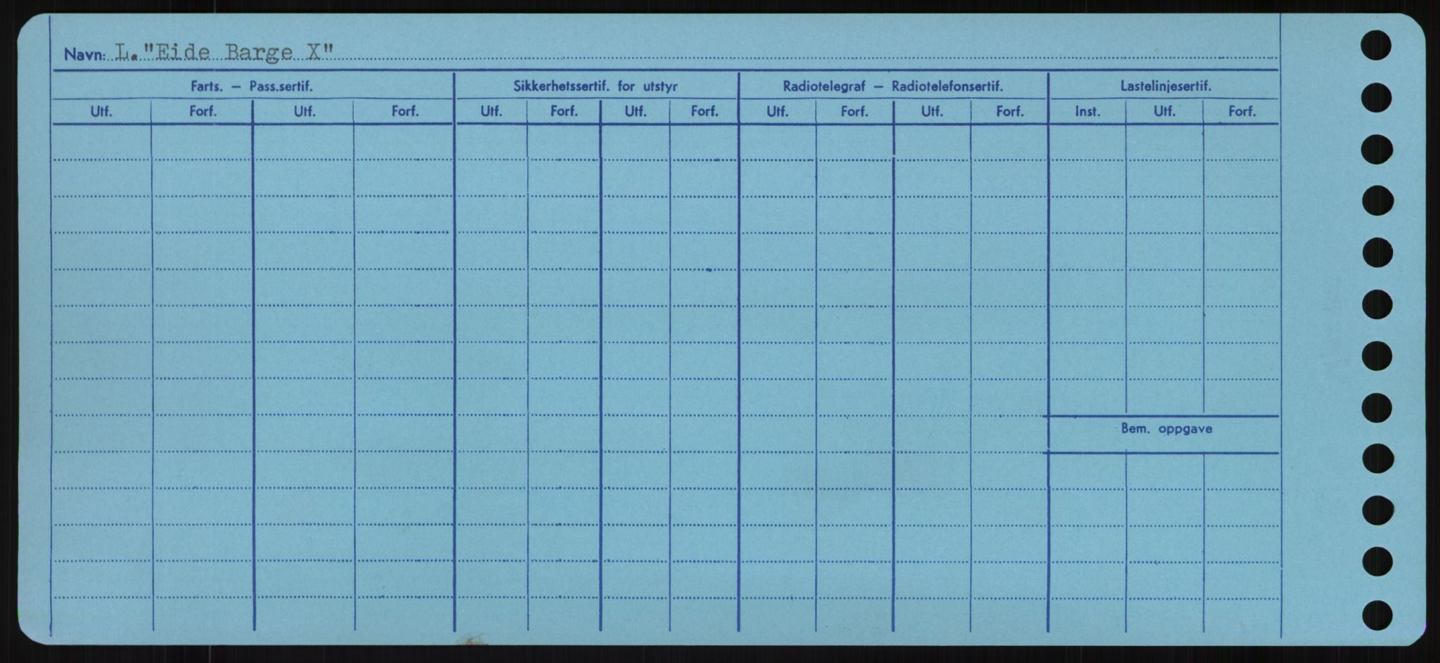 Sjøfartsdirektoratet med forløpere, Skipsmålingen, RA/S-1627/H/Hd/L0009: Fartøy, E, p. 112