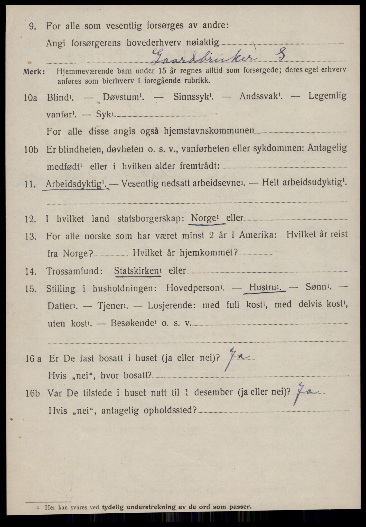 SAT, 1920 census for Hjørundfjord, 1920, p. 1466