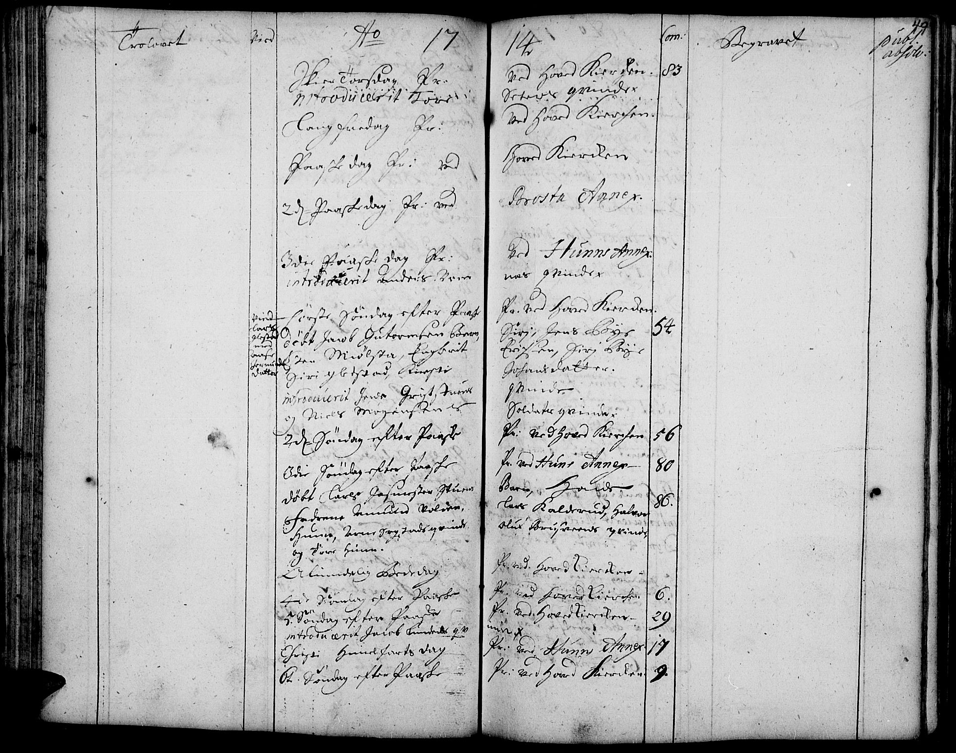 Vardal prestekontor, SAH/PREST-100/H/Ha/Haa/L0001: Parish register (official) no. 1, 1706-1748, p. 49