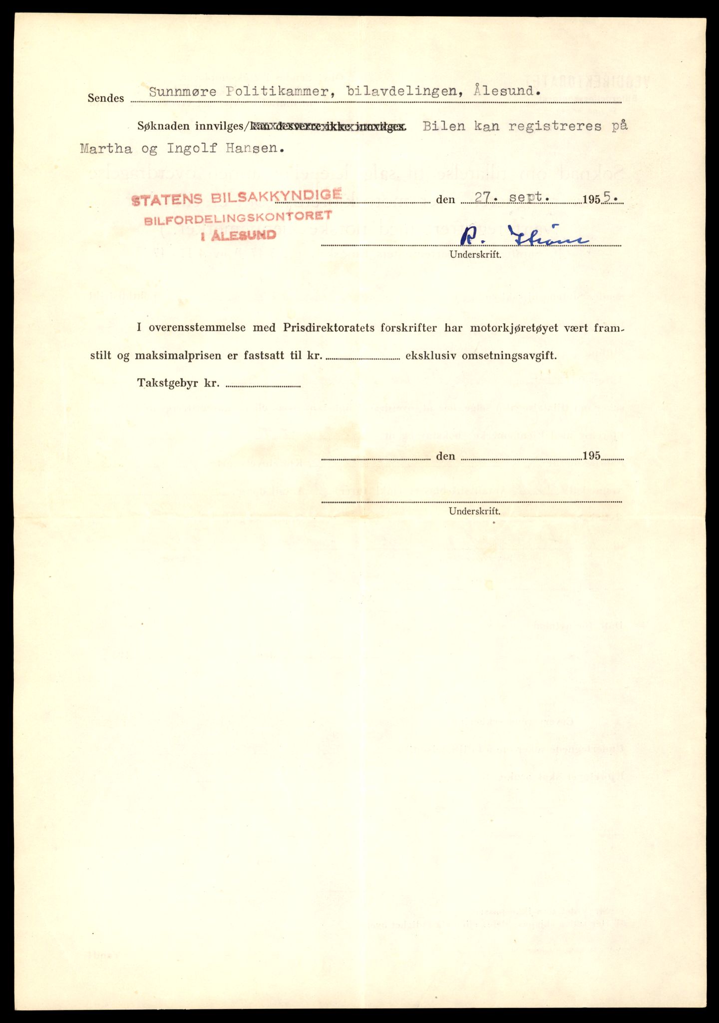 Møre og Romsdal vegkontor - Ålesund trafikkstasjon, AV/SAT-A-4099/F/Fe/L0045: Registreringskort for kjøretøy T 14320 - T 14444, 1927-1998, p. 2616
