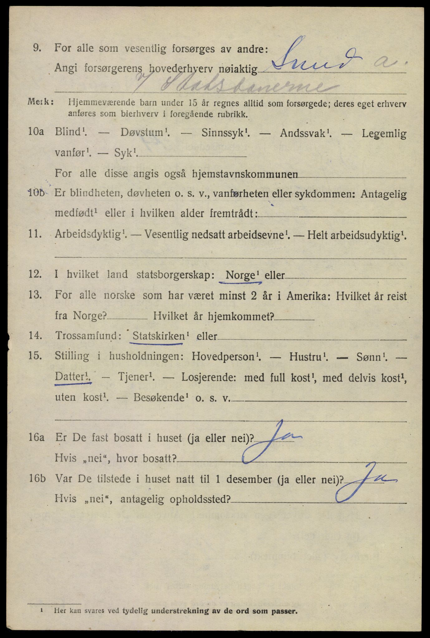 SAKO, 1920 census for Skoger, 1920, p. 4202