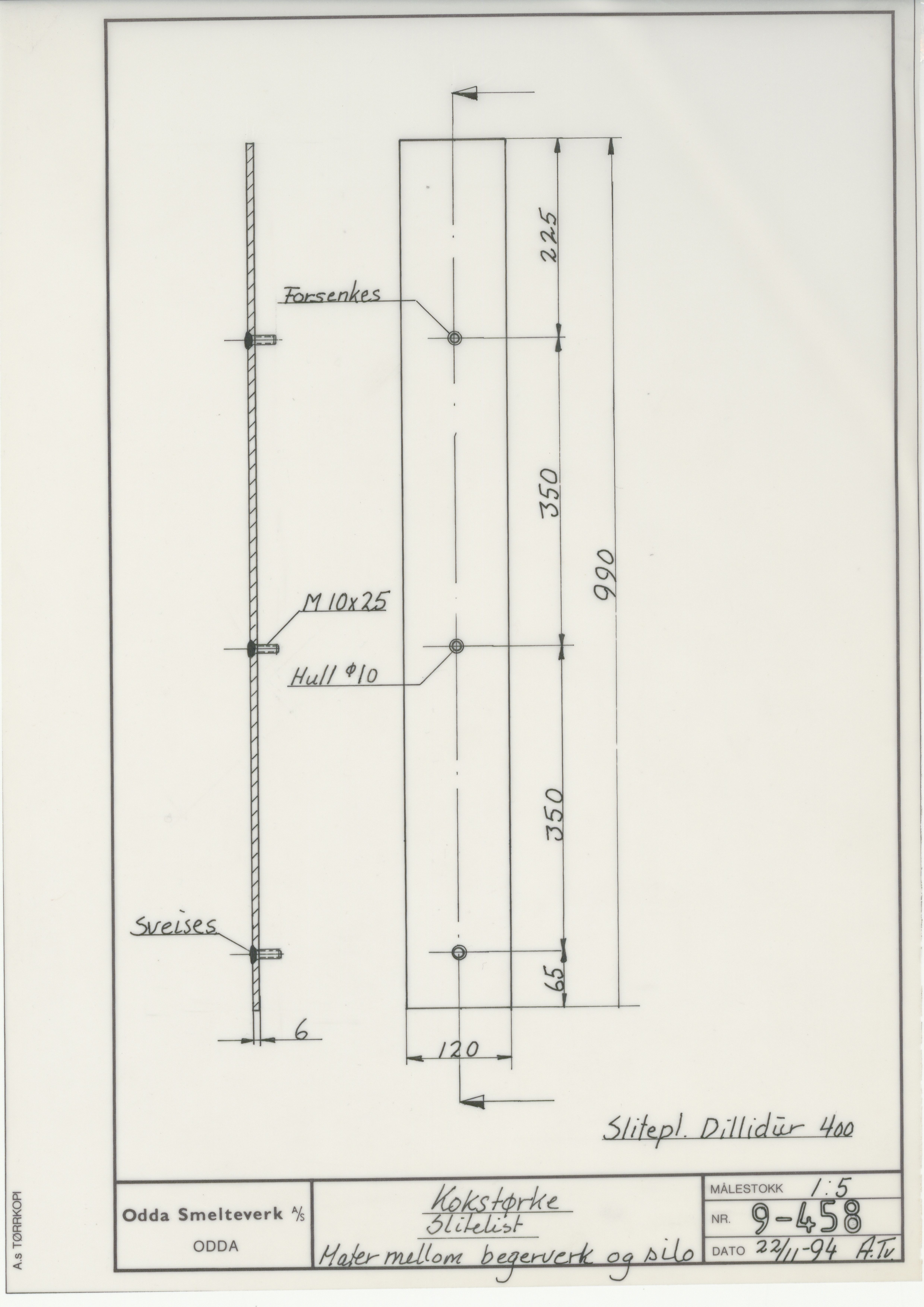 Odda smelteverk AS, KRAM/A-0157.1/T/Td/L0009: Gruppe 9. Blandingsrom og kokstørker, 1920-1970, p. 741