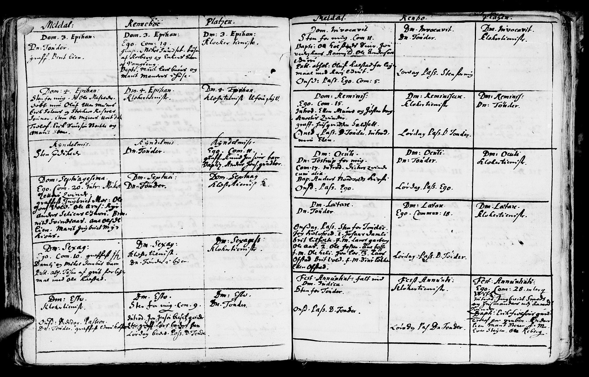 Ministerialprotokoller, klokkerbøker og fødselsregistre - Sør-Trøndelag, AV/SAT-A-1456/672/L0848: Parish register (official) no. 672A01, 1682-1698