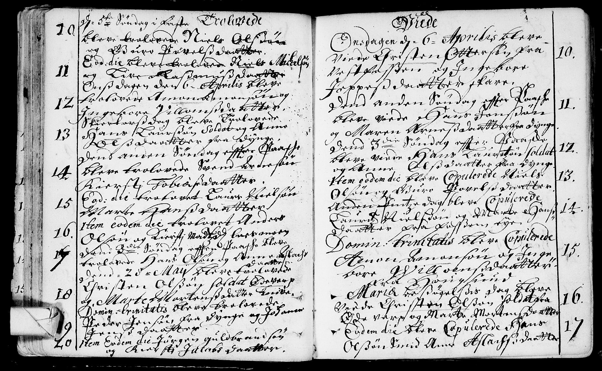 Eiker kirkebøker, AV/SAKO-A-4/F/Fa/L0005: Parish register (official) no. I 5 /1, 1705-1759