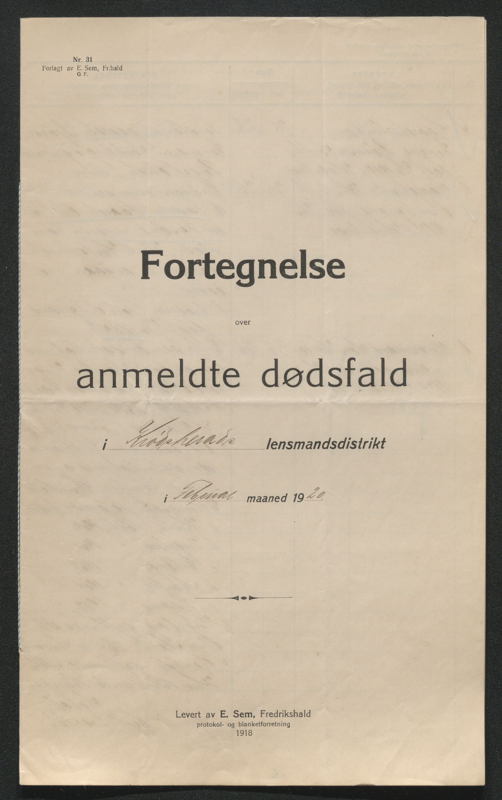 Eiker, Modum og Sigdal sorenskriveri, AV/SAKO-A-123/H/Ha/Hab/L0040: Dødsfallsmeldinger, 1920-1921, p. 269