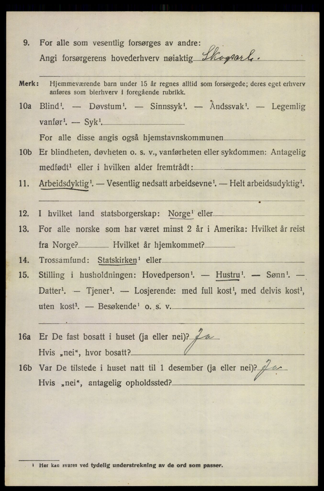 SAKO, 1920 census for Ådal, 1920, p. 2779