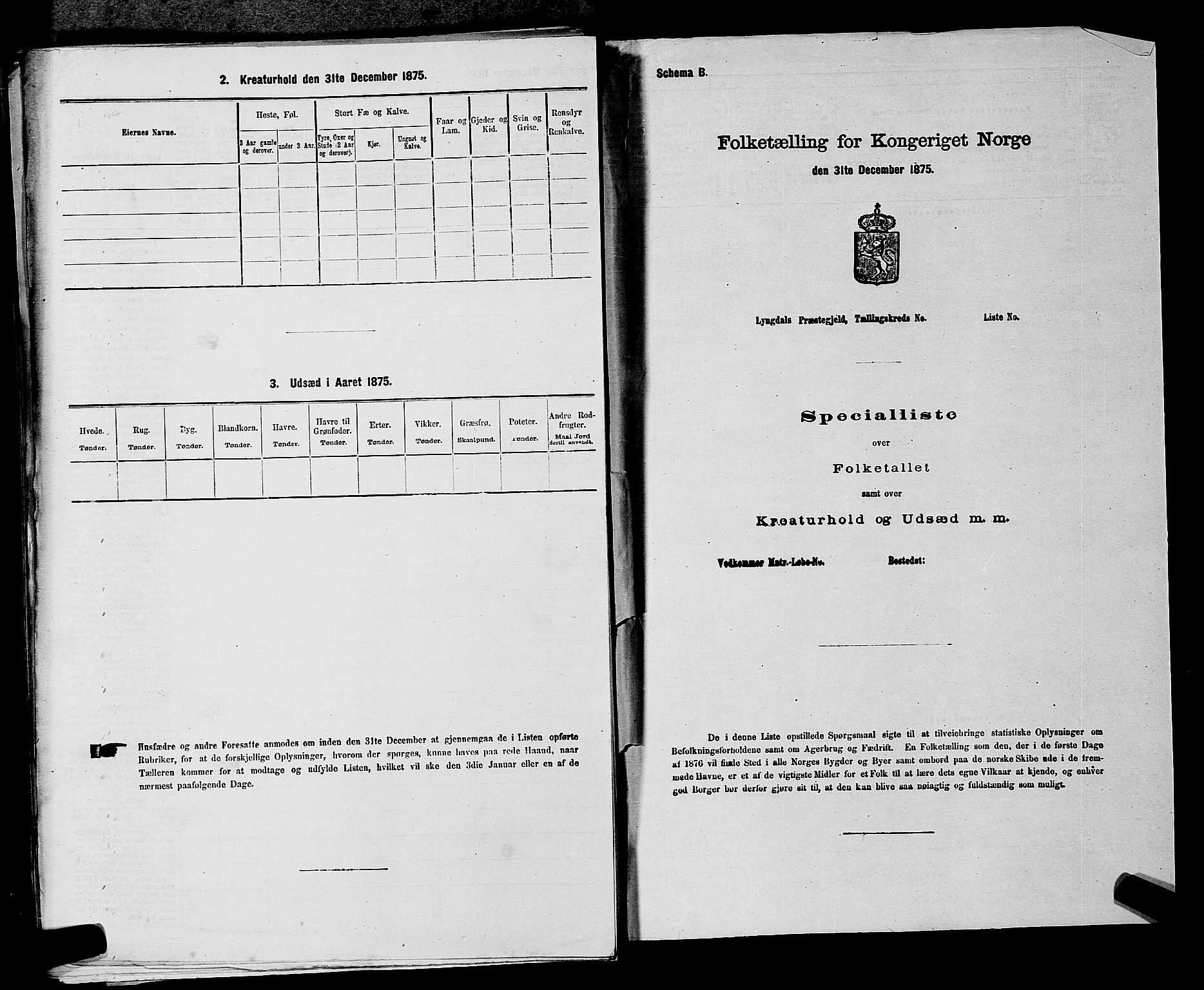 SAKO, 1875 census for 0829P Kviteseid, 1875, p. 1189