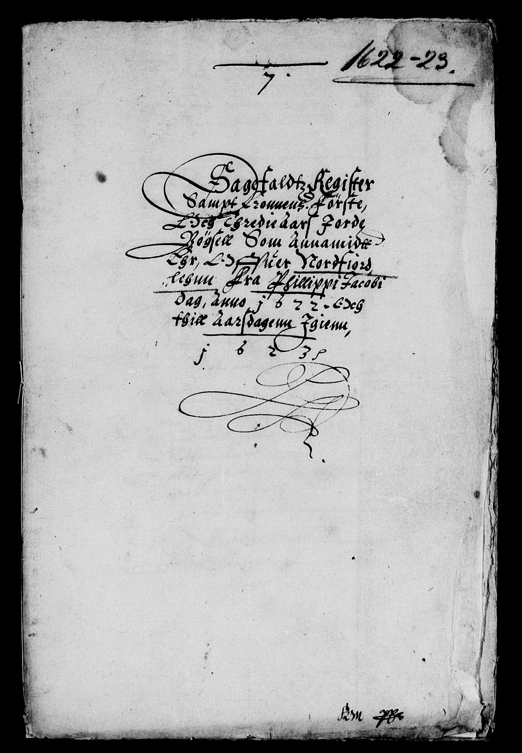 Rentekammeret inntil 1814, Reviderte regnskaper, Lensregnskaper, AV/RA-EA-5023/R/Rb/Rbt/L0035: Bergenhus len, 1622-1624