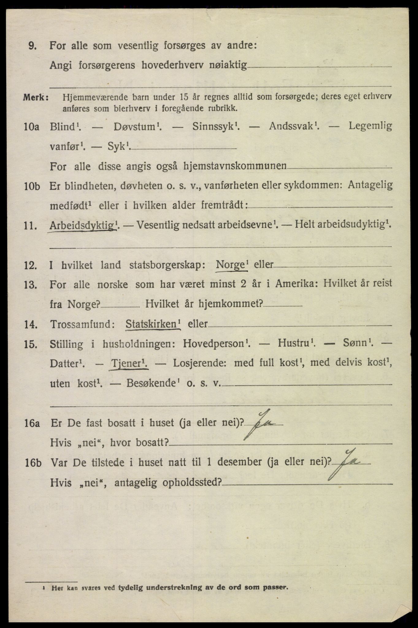 SAH, 1920 census for Østre Gausdal, 1920, p. 2803