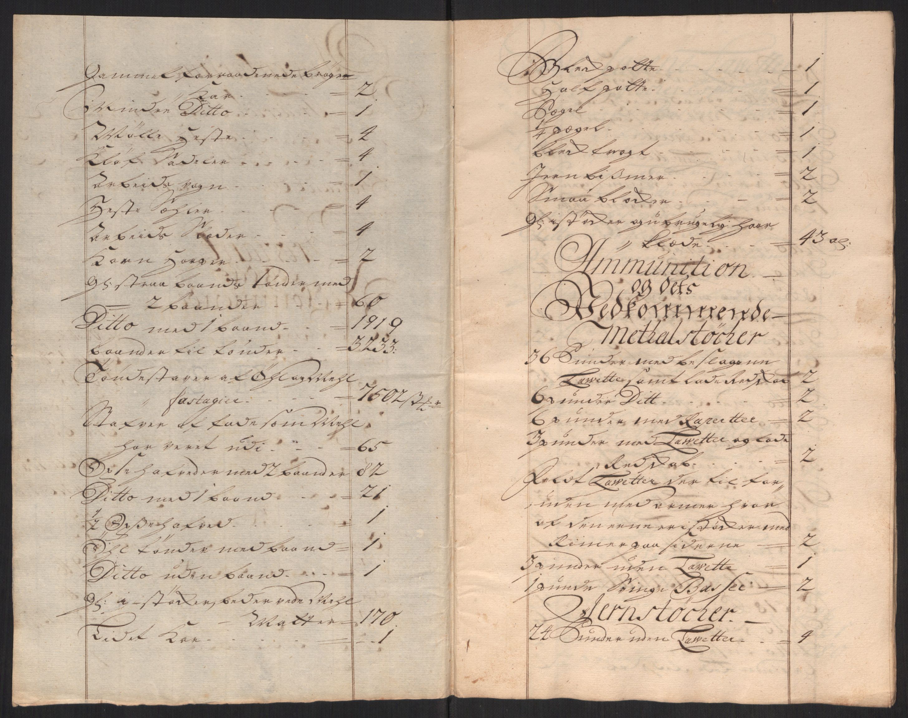 Kommanderende general (KG I) med Det norske krigsdirektorium, AV/RA-EA-5419/D/L0152: Fredriksten festning: Brev, inventarfortegnelser og regnskapsekstrakter, 1720-1723, p. 538