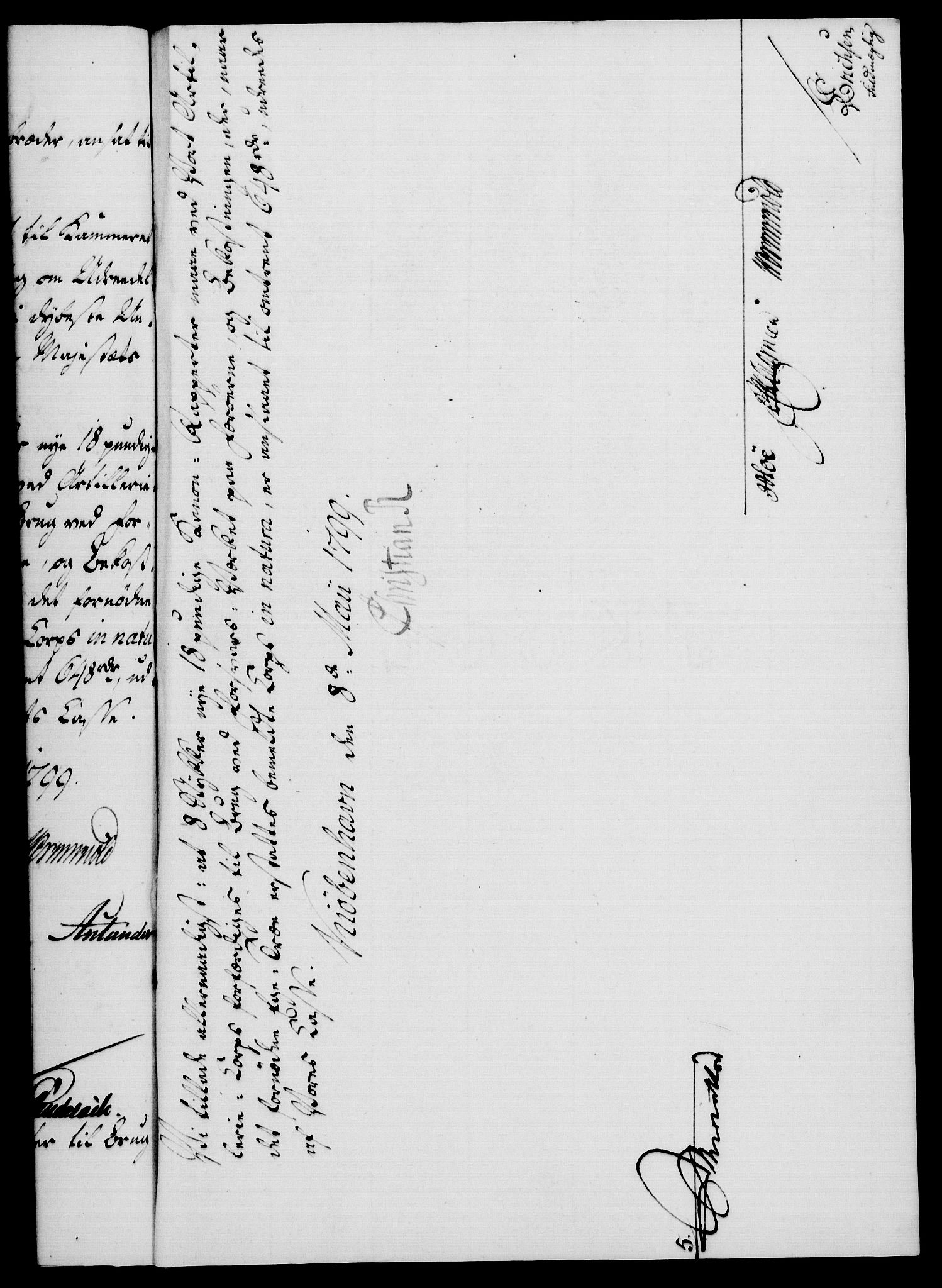 Rentekammeret, Kammerkanselliet, RA/EA-3111/G/Gf/Gfa/L0081: Norsk relasjons- og resolusjonsprotokoll (merket RK 52.81), 1799, p. 236