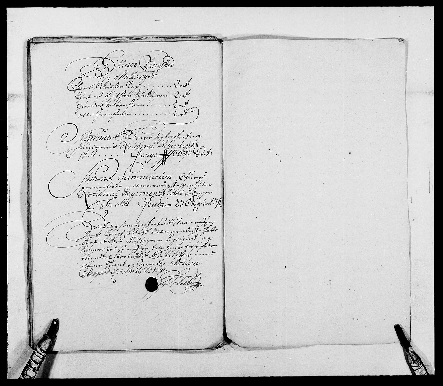 Rentekammeret inntil 1814, Reviderte regnskaper, Fogderegnskap, RA/EA-4092/R68/L4751: Fogderegnskap Senja og Troms, 1690-1693, p. 37