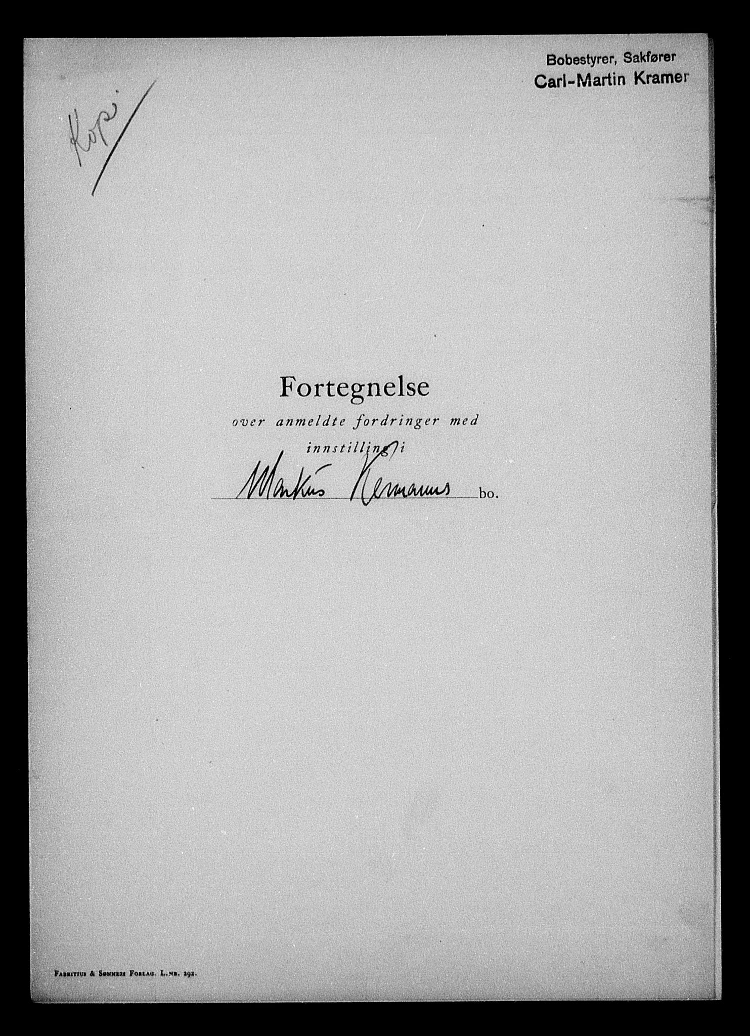 Justisdepartementet, Tilbakeføringskontoret for inndratte formuer, AV/RA-S-1564/H/Hc/Hcc/L0951: --, 1945-1947, p. 49