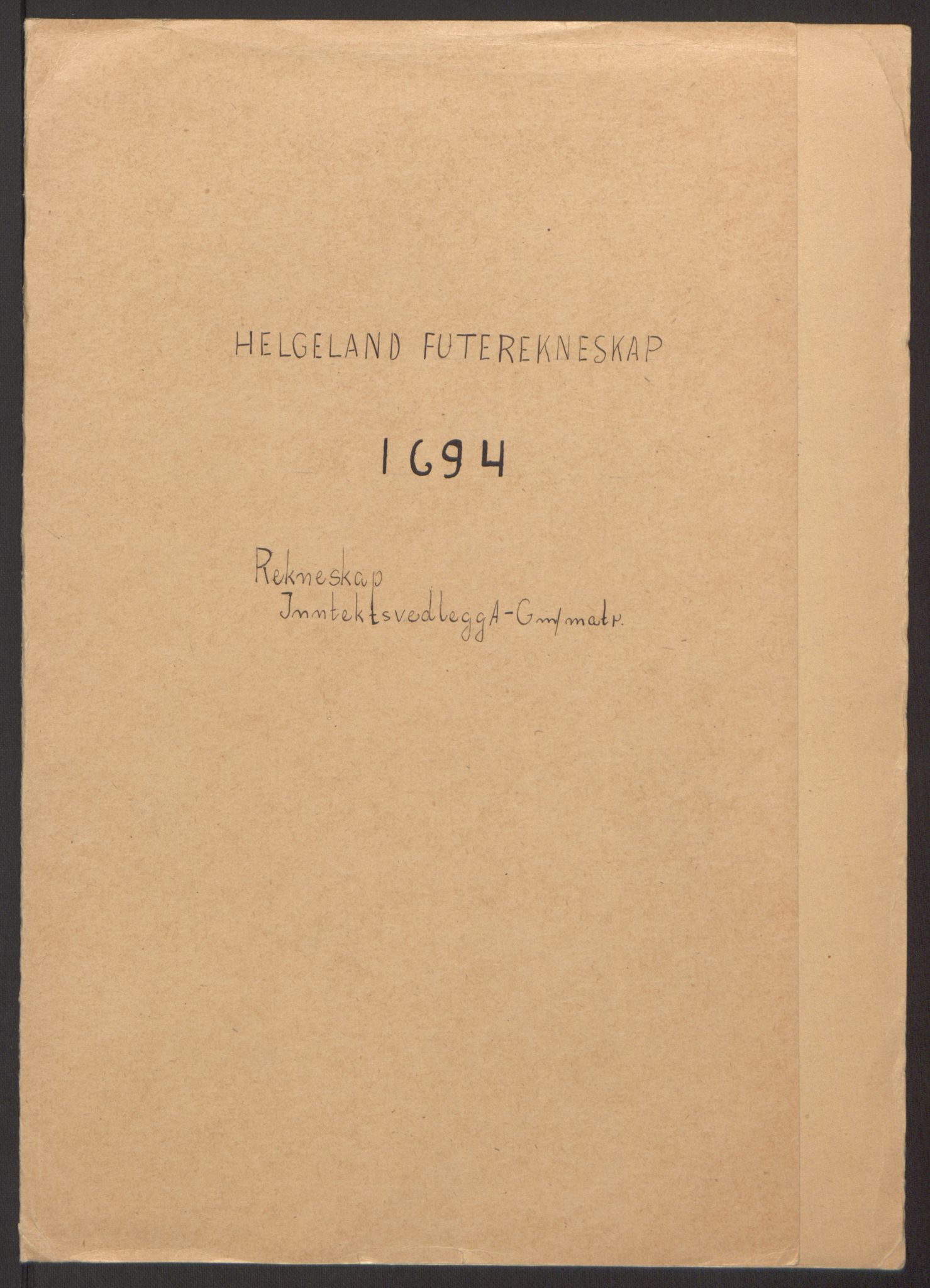 Rentekammeret inntil 1814, Reviderte regnskaper, Fogderegnskap, RA/EA-4092/R65/L4505: Fogderegnskap Helgeland, 1693-1696, p. 151