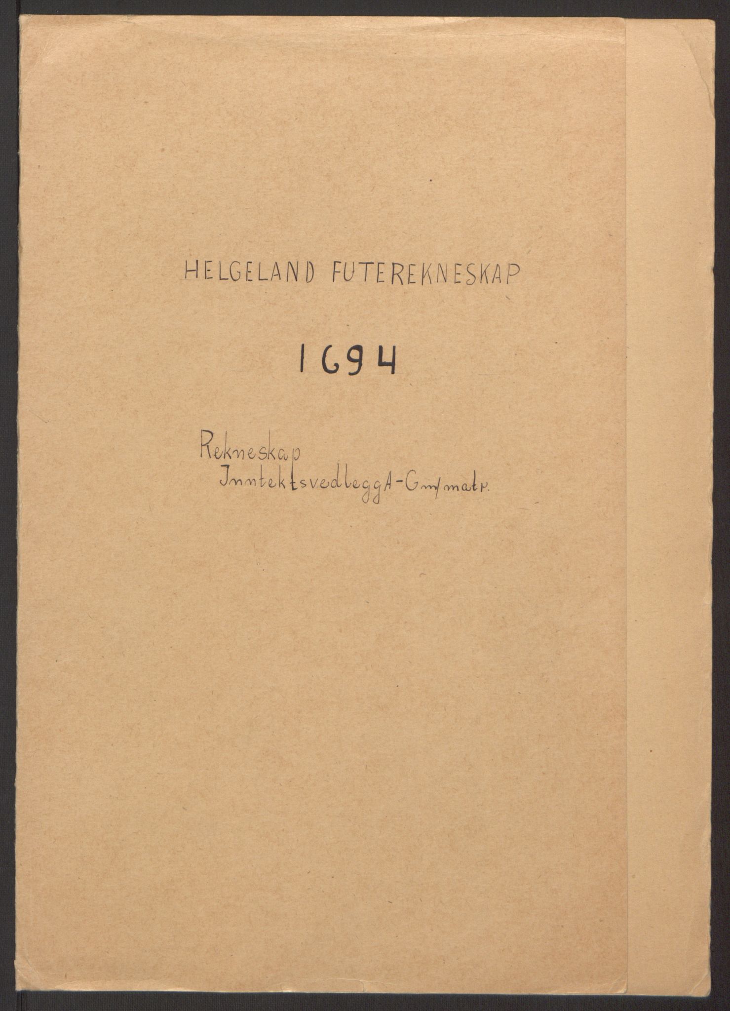 Rentekammeret inntil 1814, Reviderte regnskaper, Fogderegnskap, AV/RA-EA-4092/R65/L4505: Fogderegnskap Helgeland, 1693-1696, p. 151