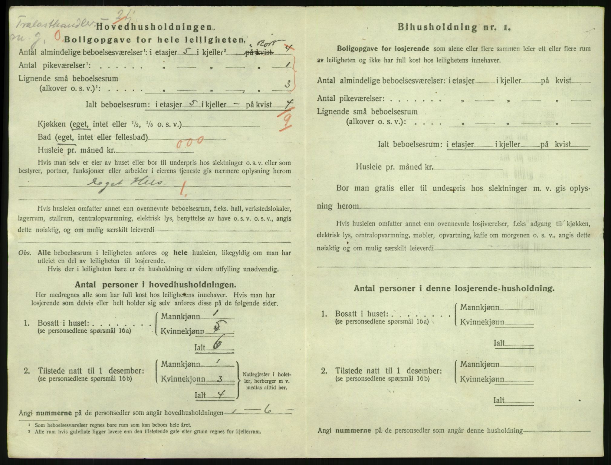 SAKO, 1920 census for Kragerø, 1920, p. 1892