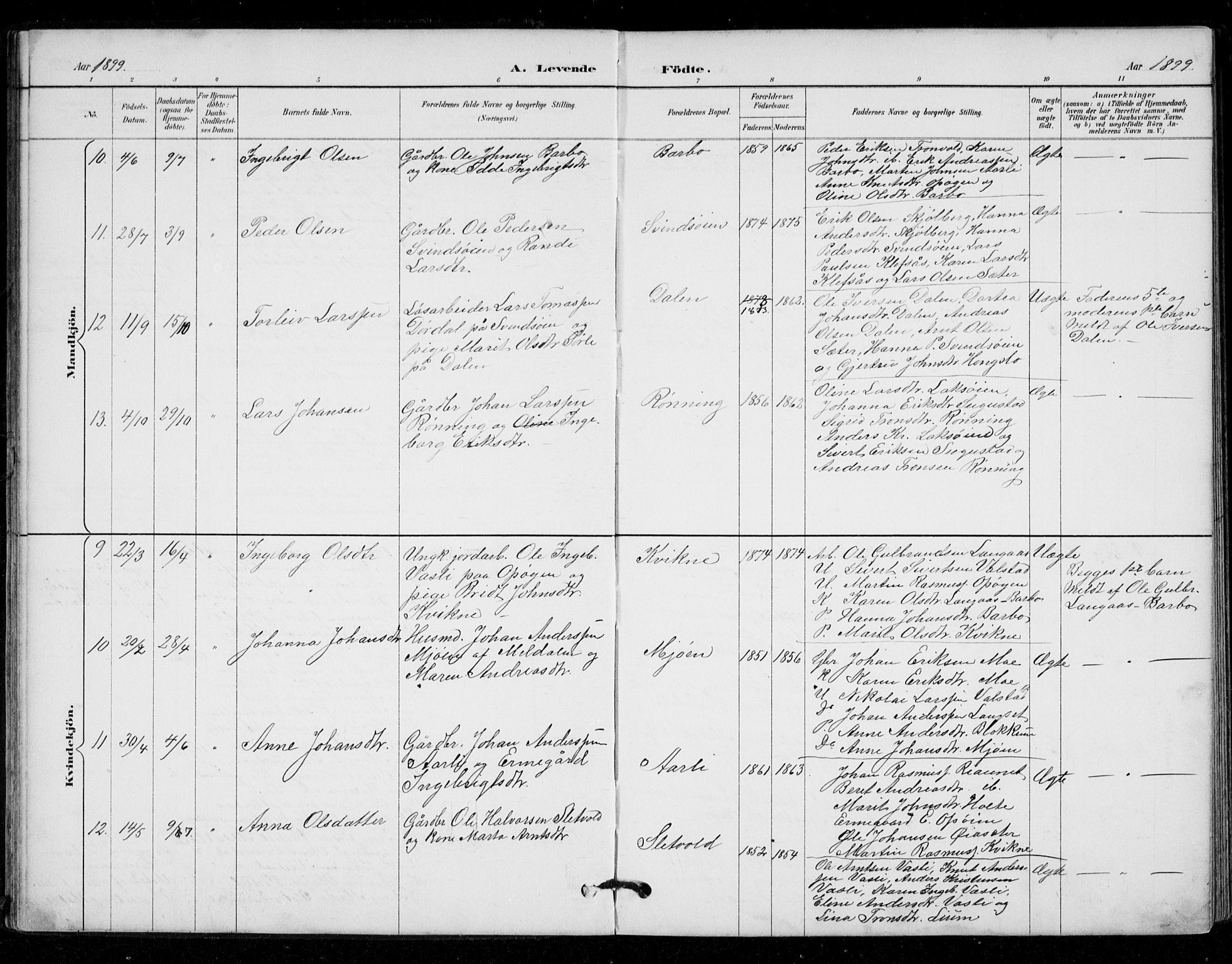 Ministerialprotokoller, klokkerbøker og fødselsregistre - Sør-Trøndelag, SAT/A-1456/671/L0841: Parish register (official) no. 671A03, 1893-1915