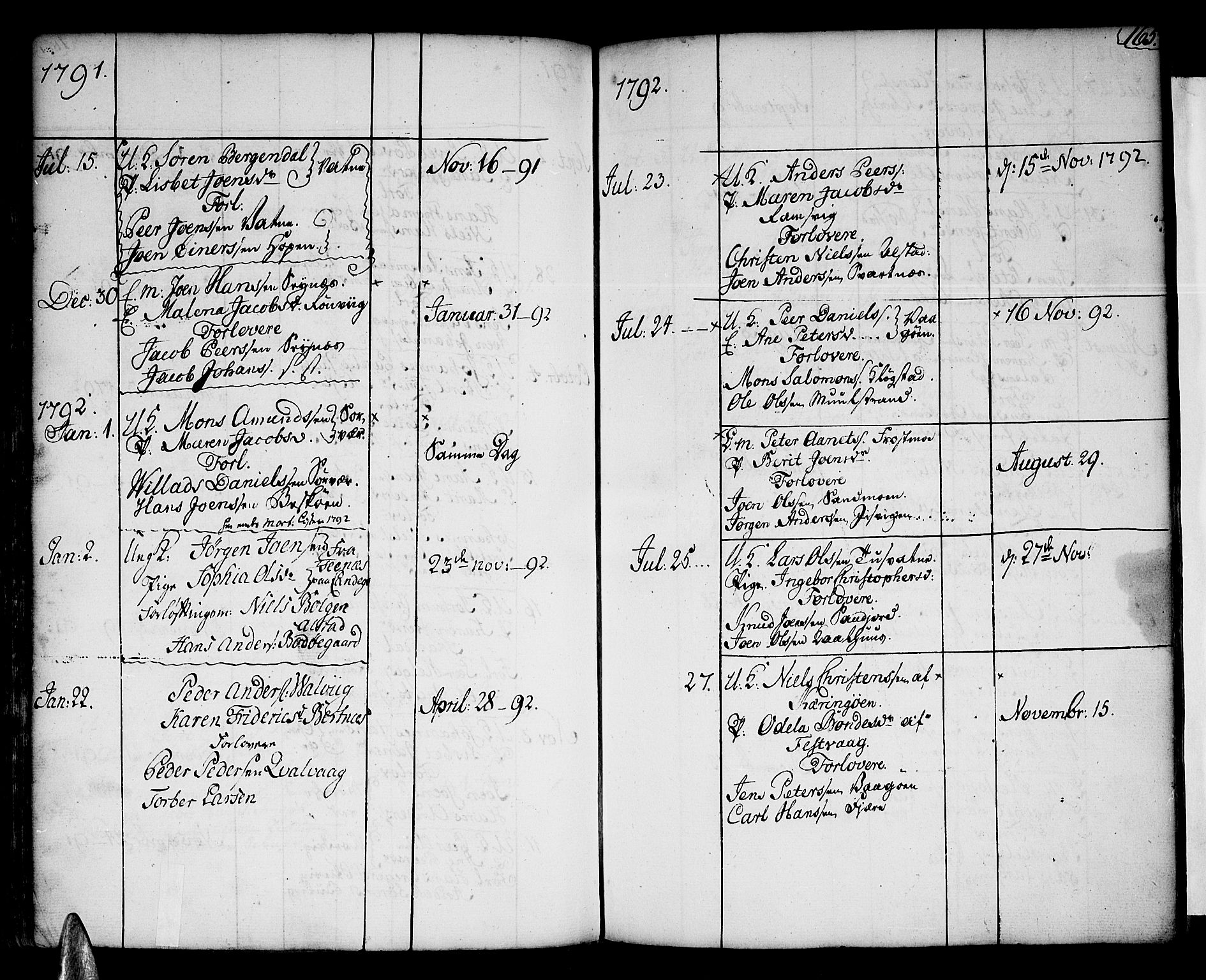 Ministerialprotokoller, klokkerbøker og fødselsregistre - Nordland, SAT/A-1459/801/L0003: Parish register (official) no. 801A03, 1762-1795, p. 165