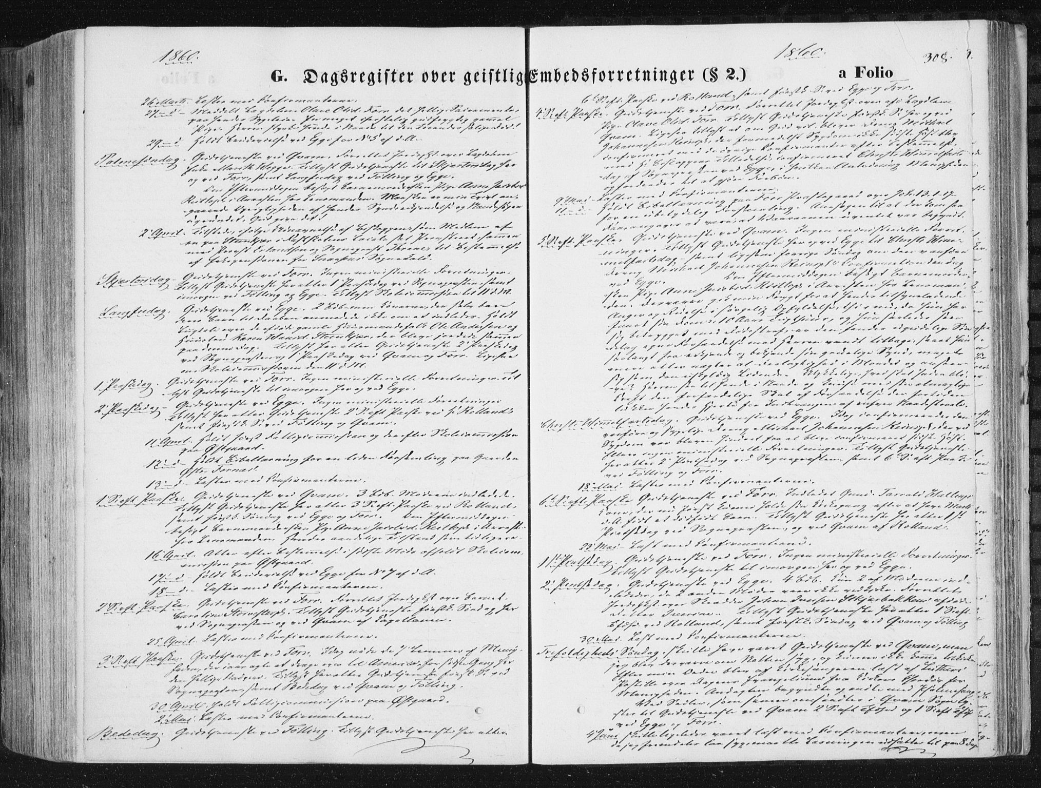 Ministerialprotokoller, klokkerbøker og fødselsregistre - Nord-Trøndelag, SAT/A-1458/746/L0447: Parish register (official) no. 746A06, 1860-1877, p. 308