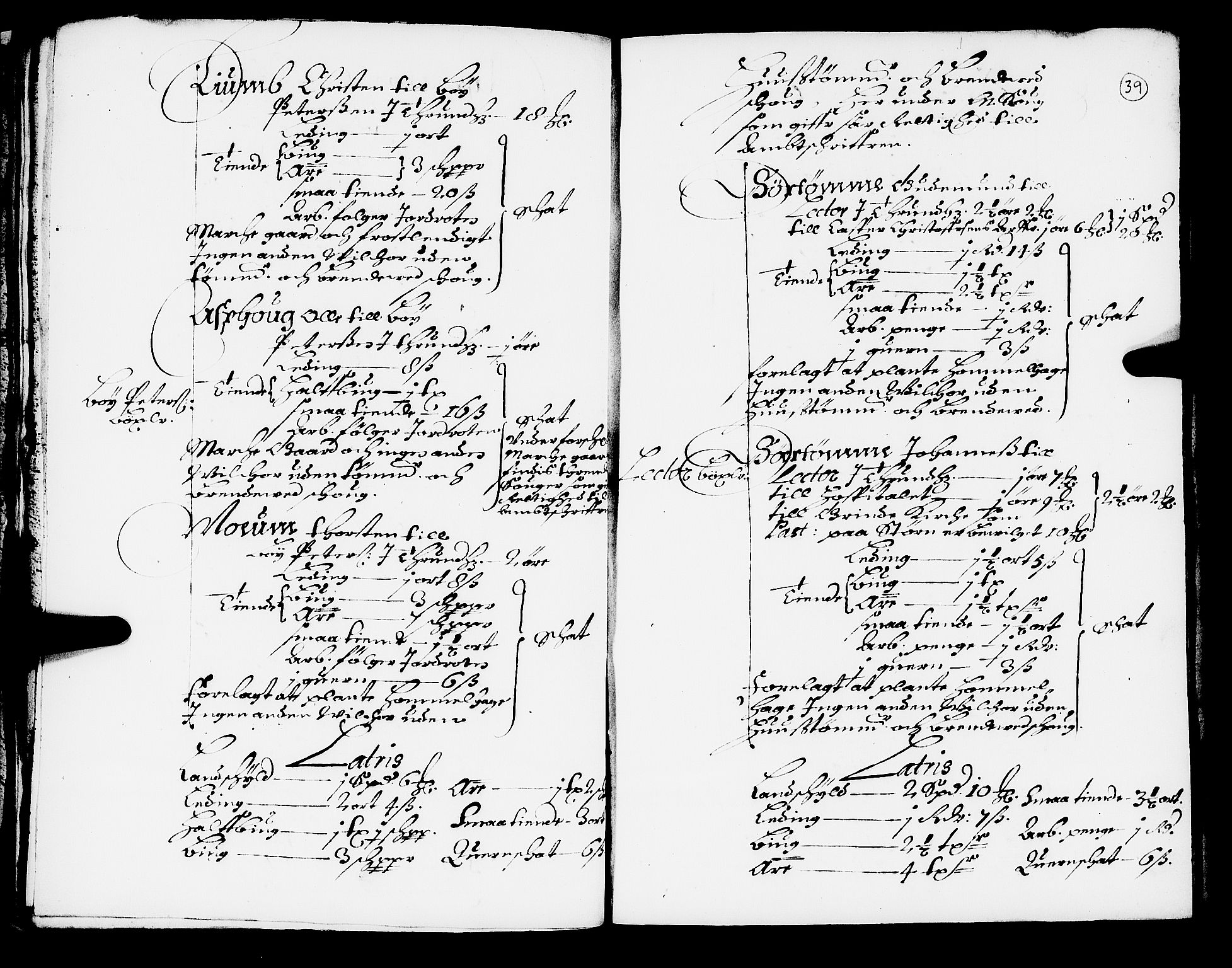 Rentekammeret inntil 1814, Realistisk ordnet avdeling, AV/RA-EA-4070/N/Nb/Nba/L0051: Gauldal fogderi, 1667, p. 38b-39a