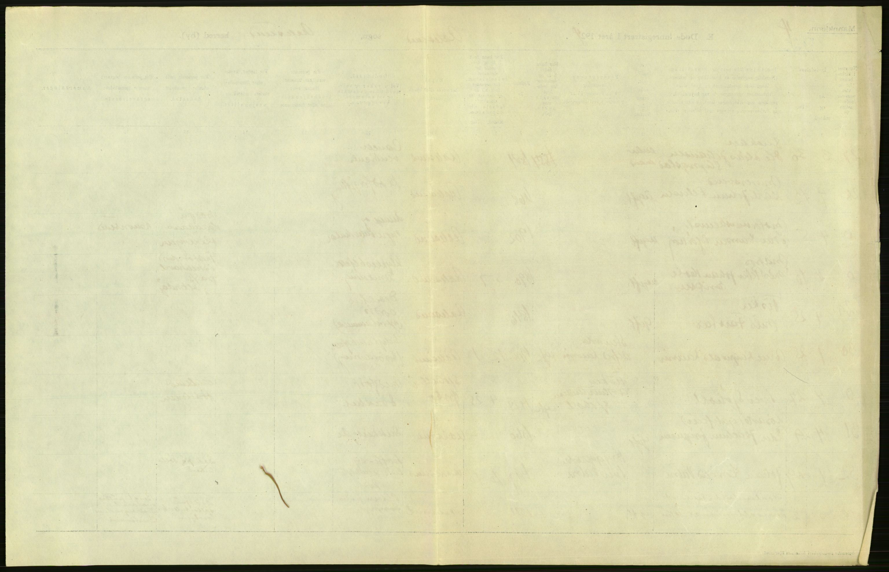 Statistisk sentralbyrå, Sosiodemografiske emner, Befolkning, AV/RA-S-2228/D/Df/Dfc/Dfcd/L0034: Møre fylke: Døde. Bygder og byer., 1924, p. 25