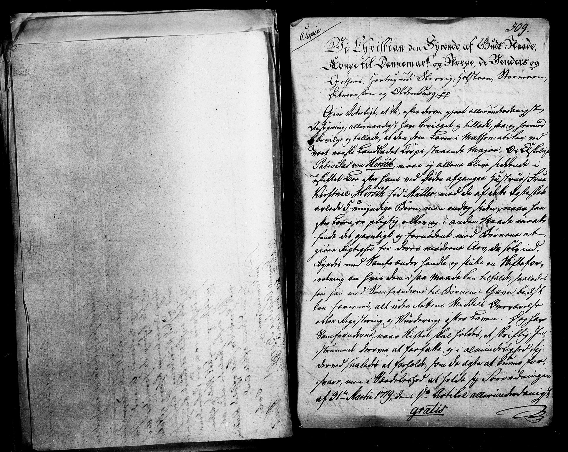Forsvaret, Generalauditøren, AV/RA-RAFA-1772/F/Fj/Fja/L0016: --, 1738-1815, p. 23