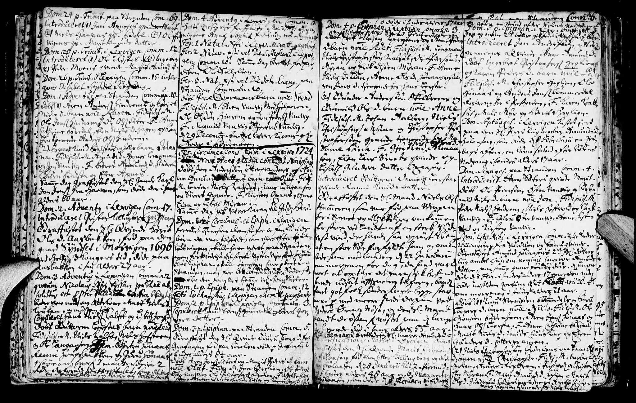 Ministerialprotokoller, klokkerbøker og fødselsregistre - Nord-Trøndelag, SAT/A-1458/701/L0001: Parish register (official) no. 701A01, 1717-1731, p. 23