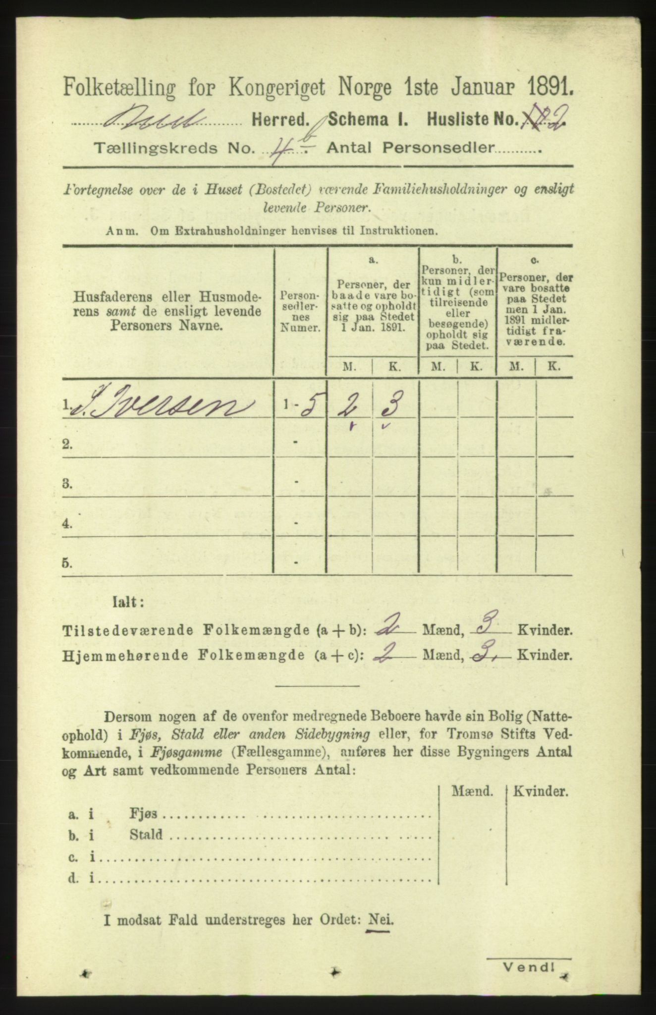 RA, 1891 census for 1549 Bud, 1891, p. 2776