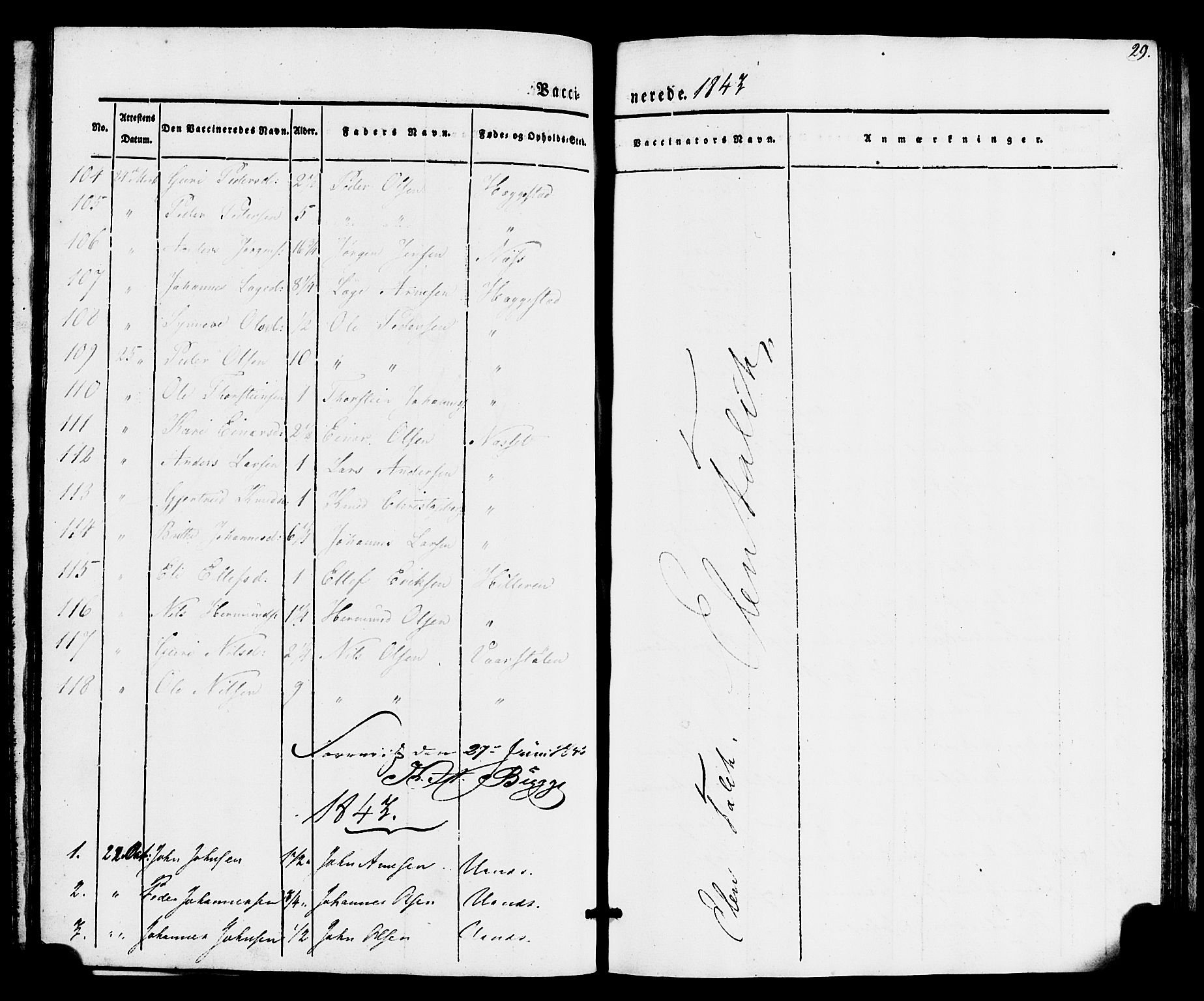 Hafslo sokneprestembete, AV/SAB-A-80301/H/Haa/Haaa/L0016: Parish register (official) no. A 16, 1835-1860, p. 29