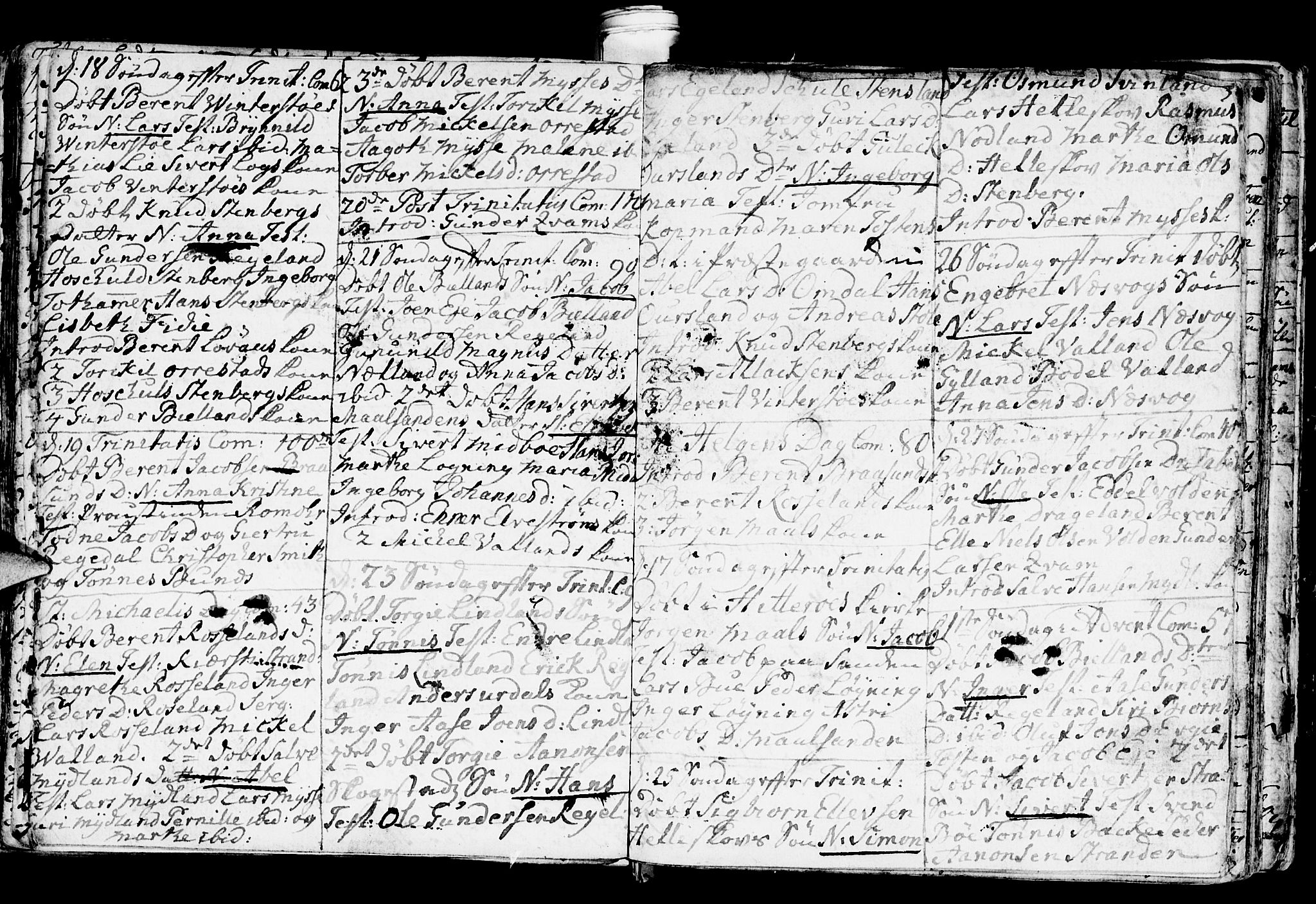 Sokndal sokneprestkontor, AV/SAST-A-101808: Parish register (official) no. A 3, 1740-1806