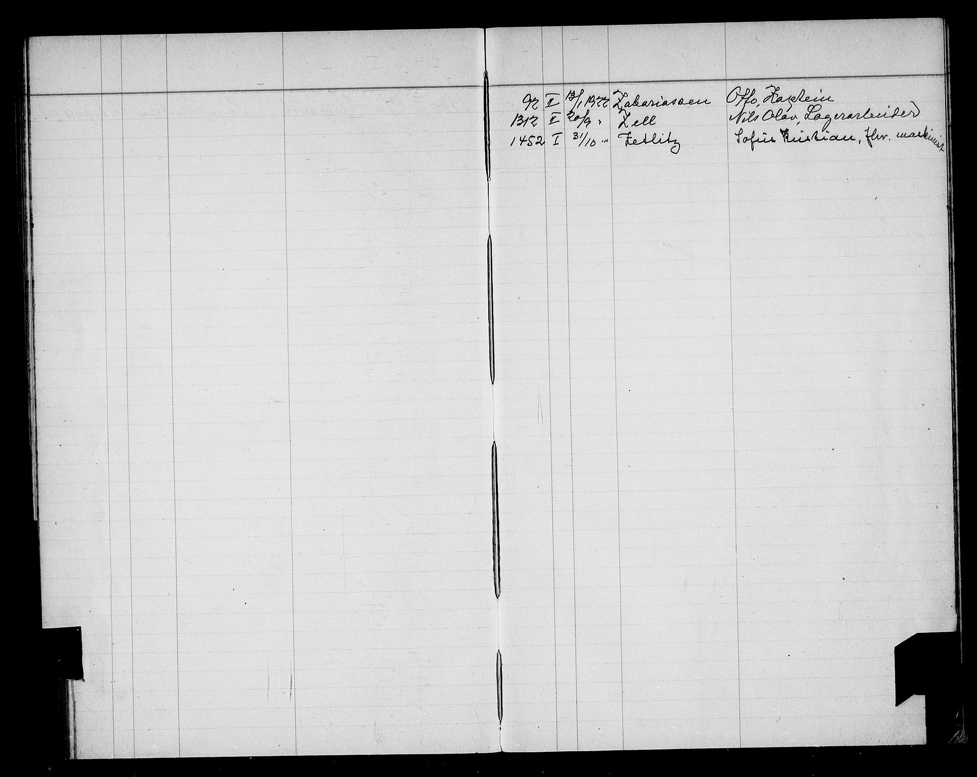 Oslo skifterett, AV/SAO-A-10383/F/Fa/Faa/L0022: Navneregister, 1922