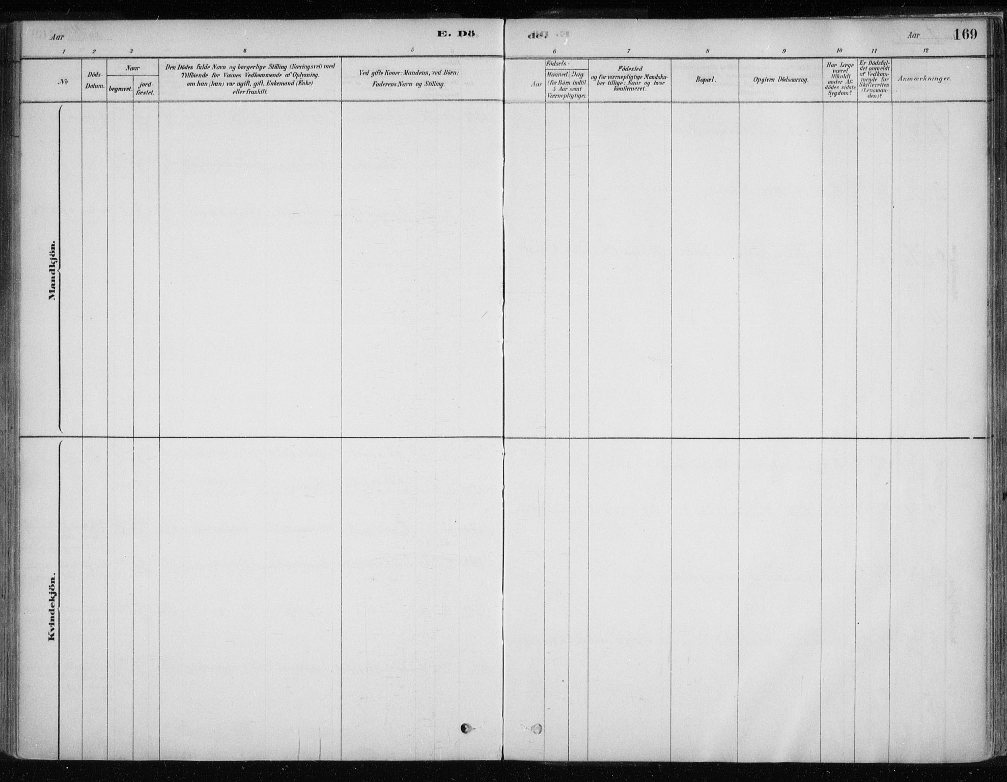 Karasjok sokneprestkontor, AV/SATØ-S-1352/H/Ha/L0002kirke: Parish register (official) no. 2, 1885-1906, p. 169