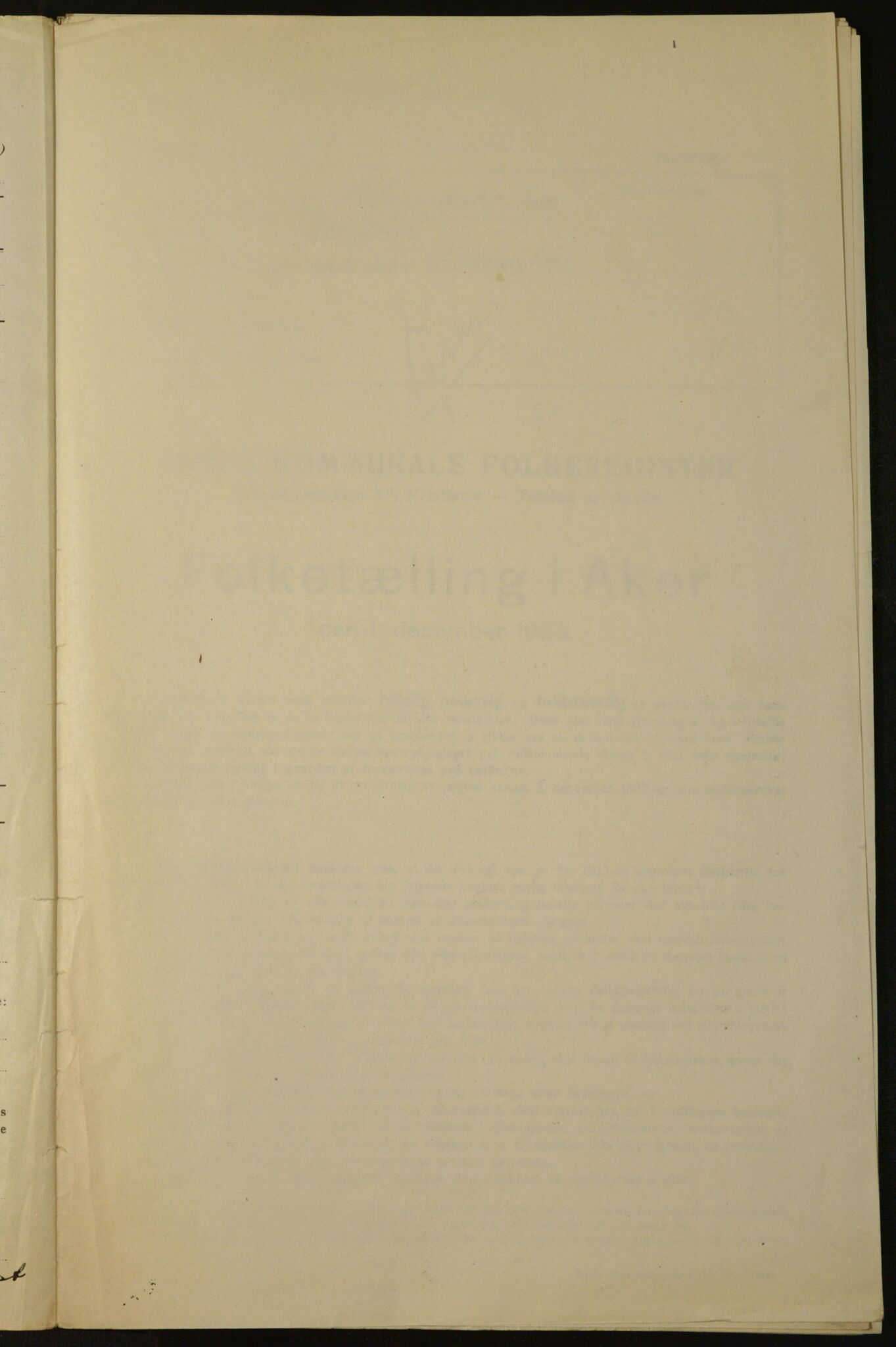 , Municipal Census 1923 for Aker, 1923, p. 2681