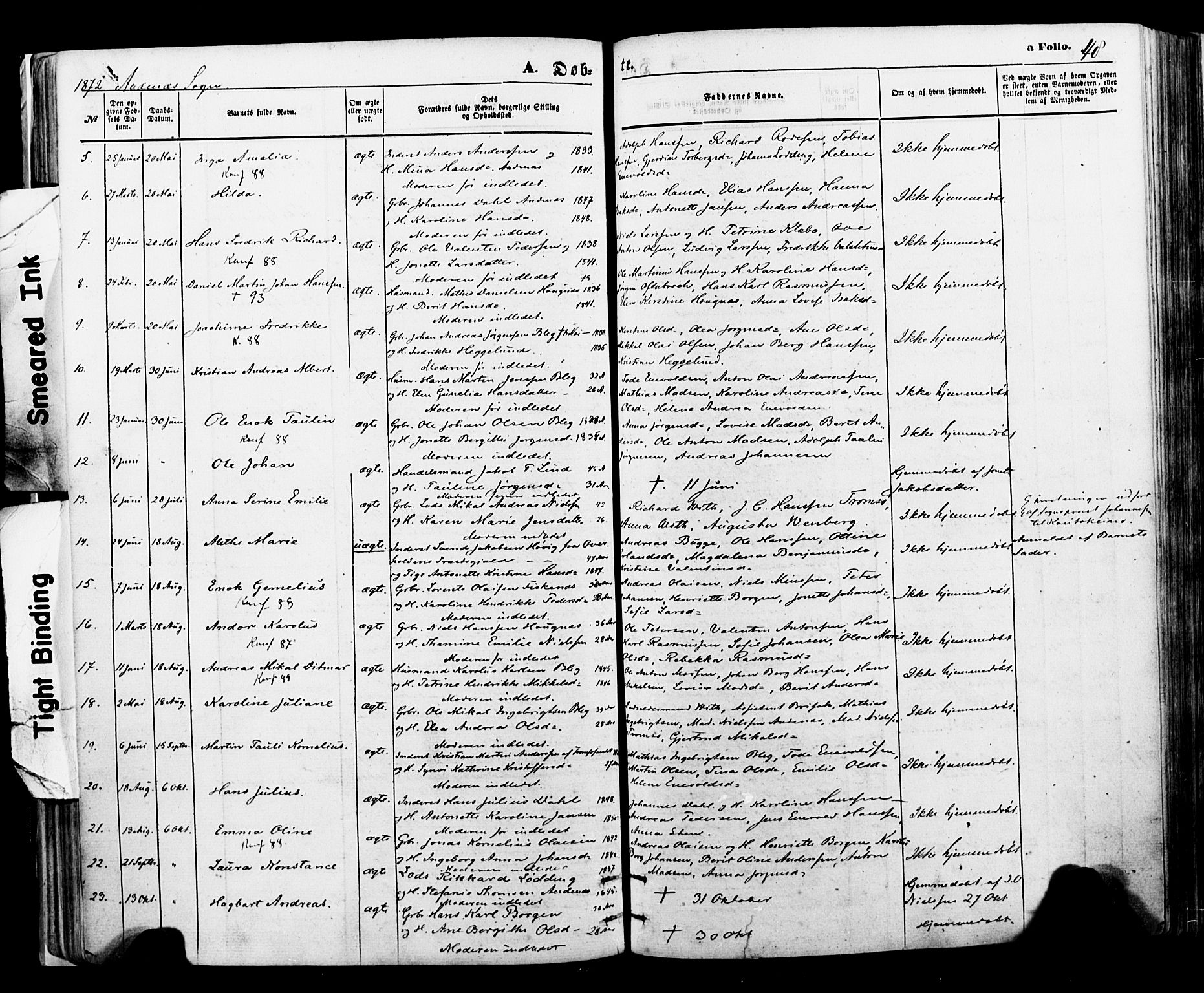 Ministerialprotokoller, klokkerbøker og fødselsregistre - Nordland, AV/SAT-A-1459/897/L1398: Parish register (official) no. 897A05 /2, 1867-1880, p. 48