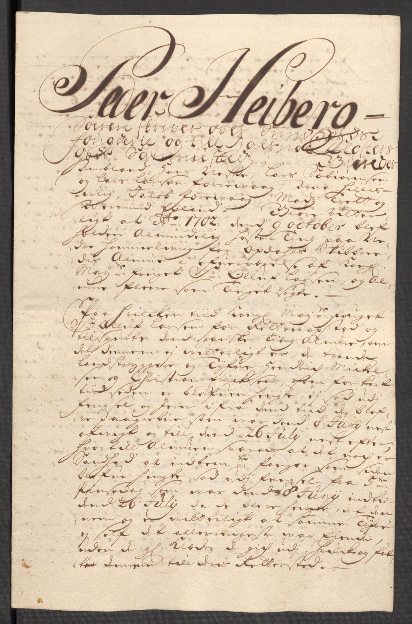 Rentekammeret inntil 1814, Reviderte regnskaper, Fogderegnskap, AV/RA-EA-4092/R48/L2980: Fogderegnskap Sunnhordland og Hardanger, 1702, p. 183