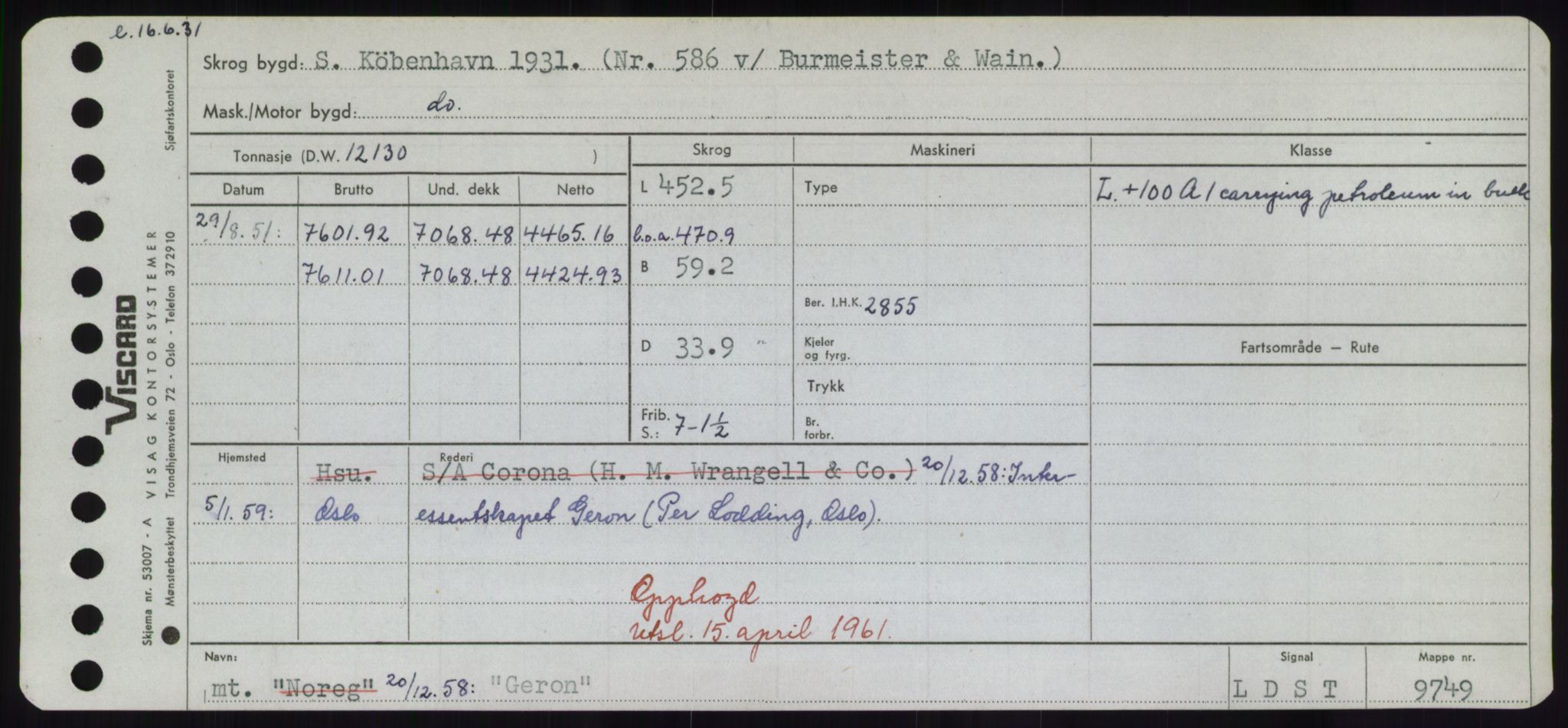 Sjøfartsdirektoratet med forløpere, Skipsmålingen, AV/RA-S-1627/H/Hd/L0012: Fartøy, G-Glø, p. 313