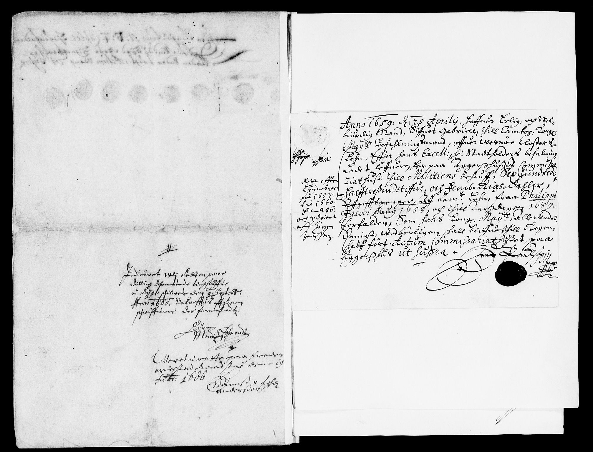 Rentekammeret inntil 1814, Reviderte regnskaper, Lensregnskaper, AV/RA-EA-5023/R/Rb/Rbg/L0011: Verne kloster len, 1651-1661