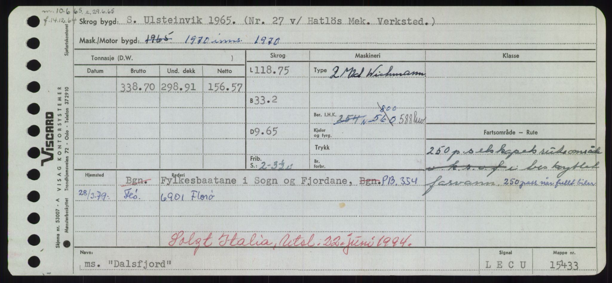 Sjøfartsdirektoratet med forløpere, Skipsmålingen, AV/RA-S-1627/H/Hd/L0008: Fartøy, C-D, p. 379