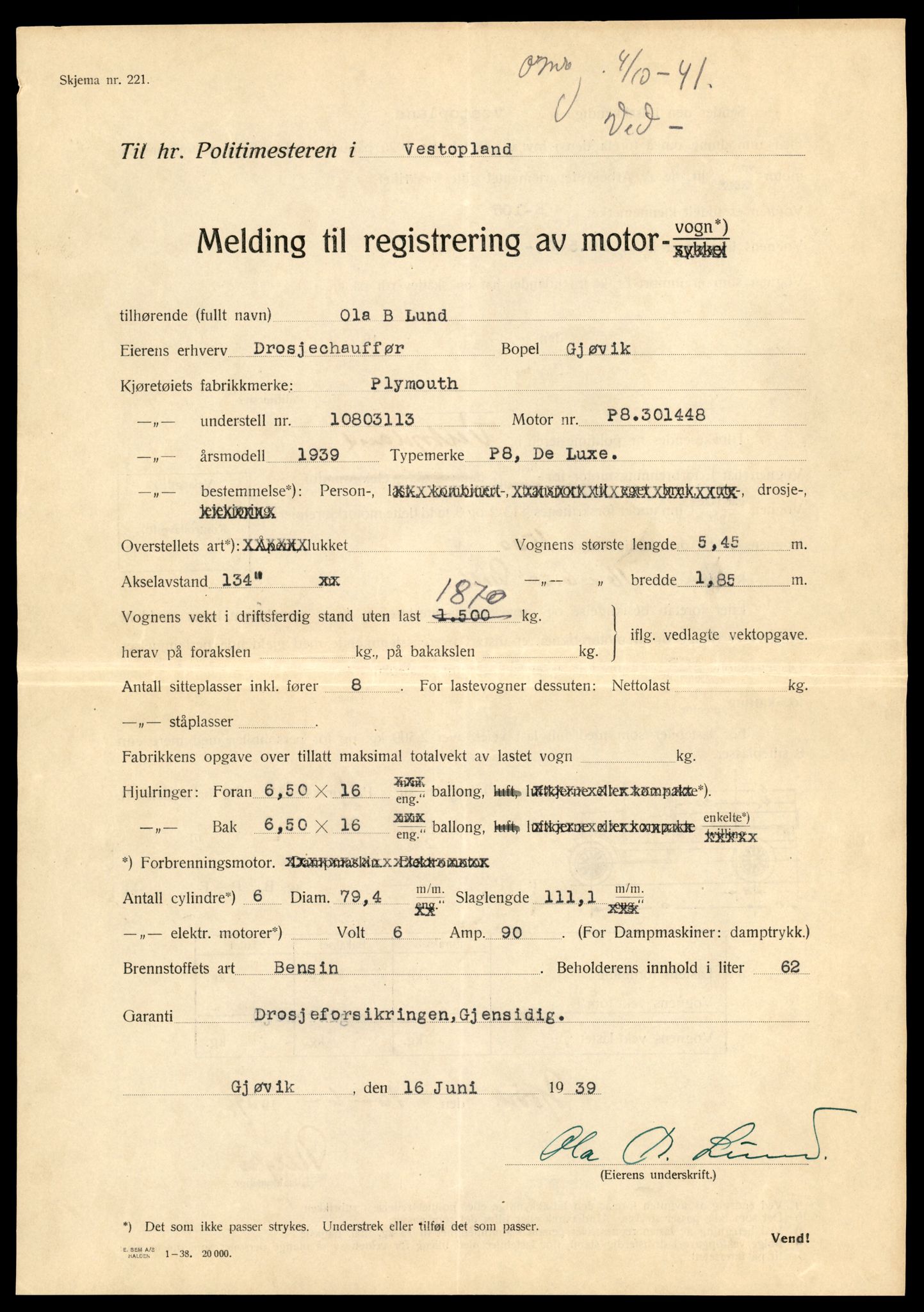 Møre og Romsdal vegkontor - Ålesund trafikkstasjon, AV/SAT-A-4099/F/Fe/L0045: Registreringskort for kjøretøy T 14320 - T 14444, 1927-1998, p. 15