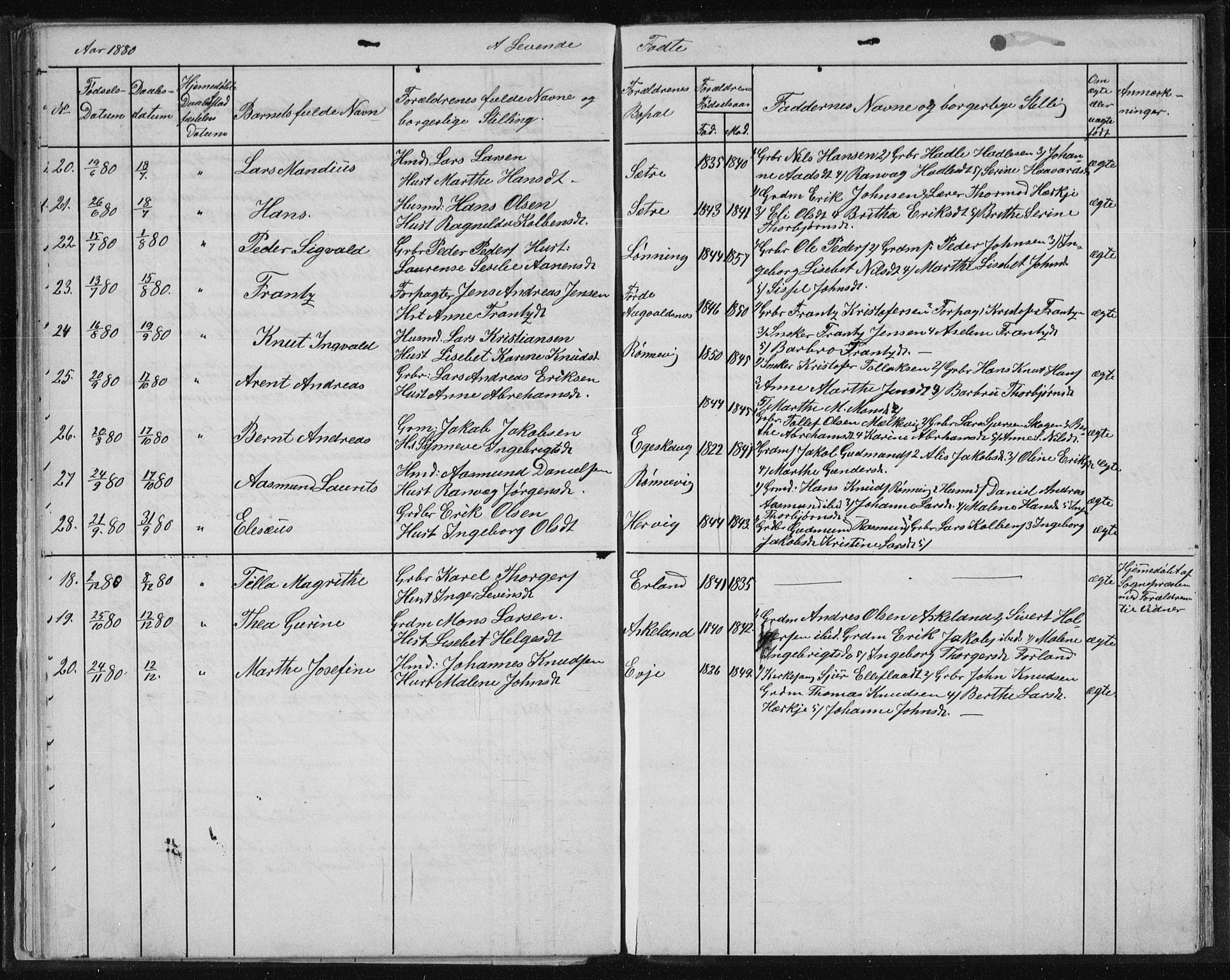 Tysvær sokneprestkontor, AV/SAST-A -101864/H/Ha/Hab/L0003: Parish register (copy) no. B 3, 1868-1882