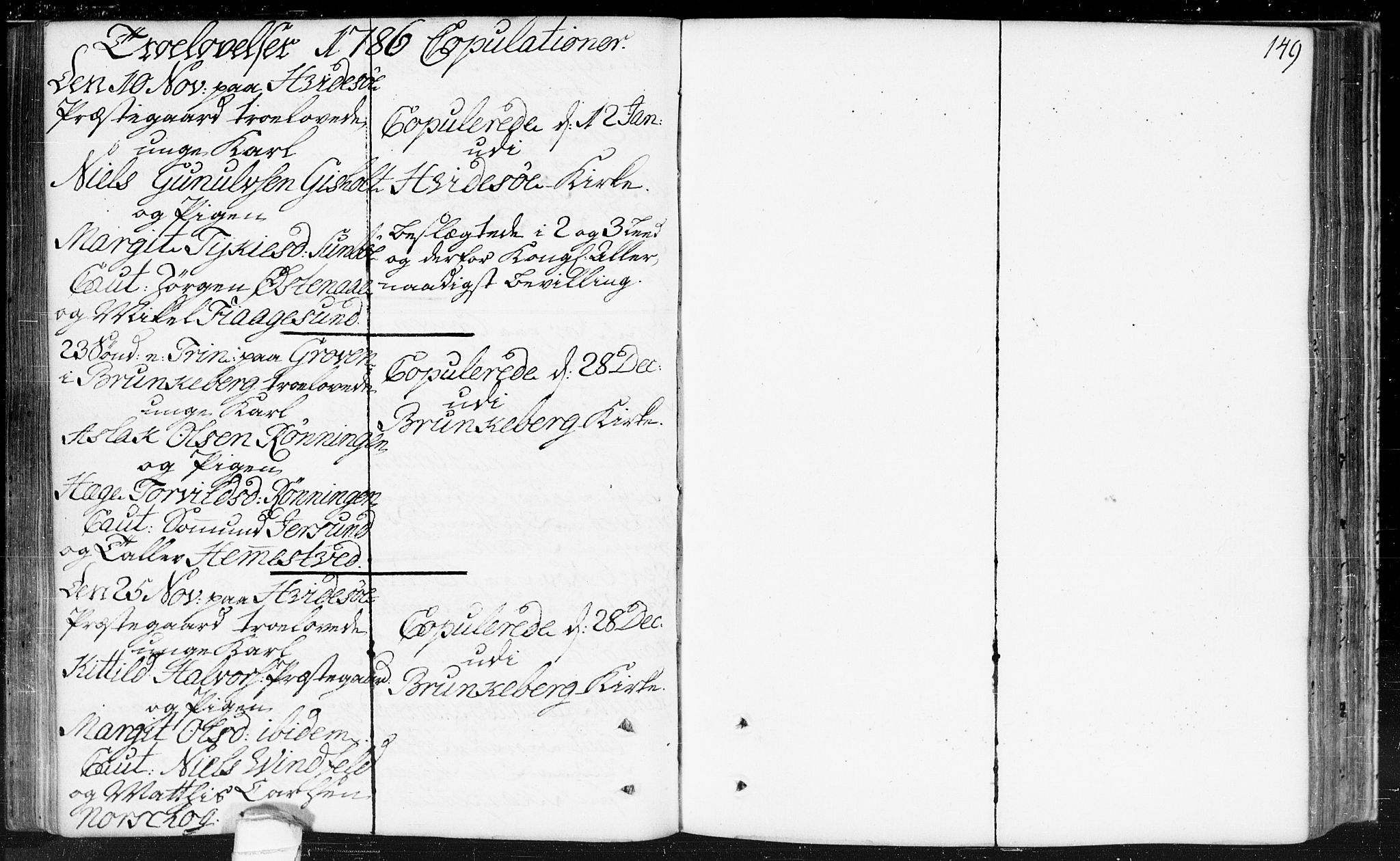Kviteseid kirkebøker, SAKO/A-276/F/Fa/L0002: Parish register (official) no. I 2, 1773-1786, p. 149