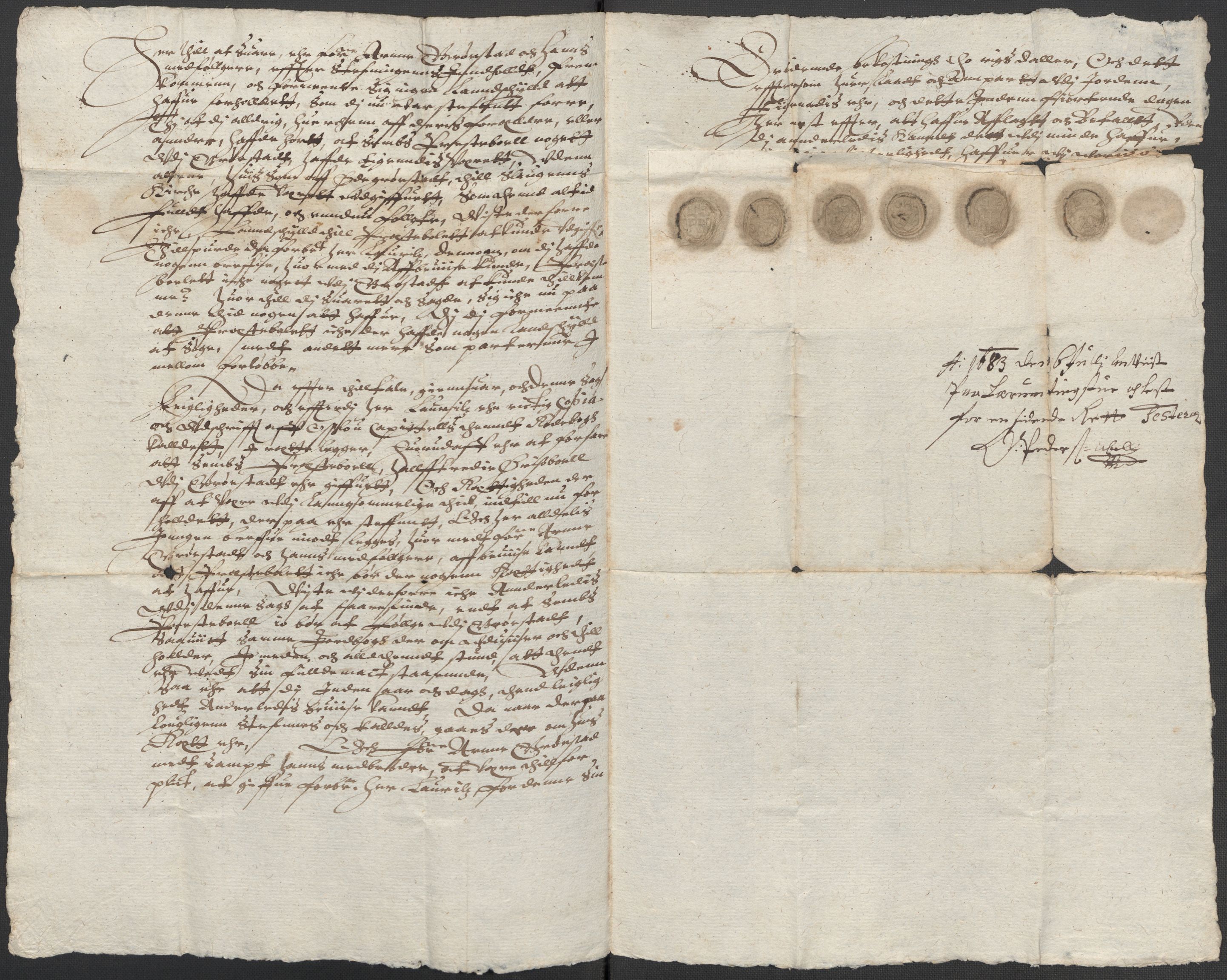 Riksarkivets diplomsamling, AV/RA-EA-5965/F15/L0024: Prestearkiv - Vestfold, 1619-1681, p. 21