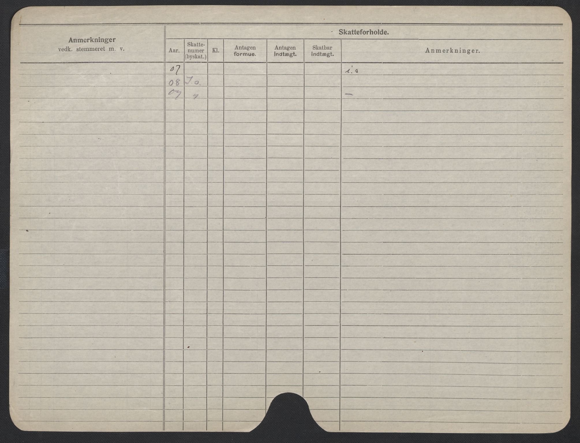 Oslo folkeregister, Registerkort, AV/SAO-A-11715/F/Fa/Fac/L0013: Kvinner, 1906-1914, p. 1280b